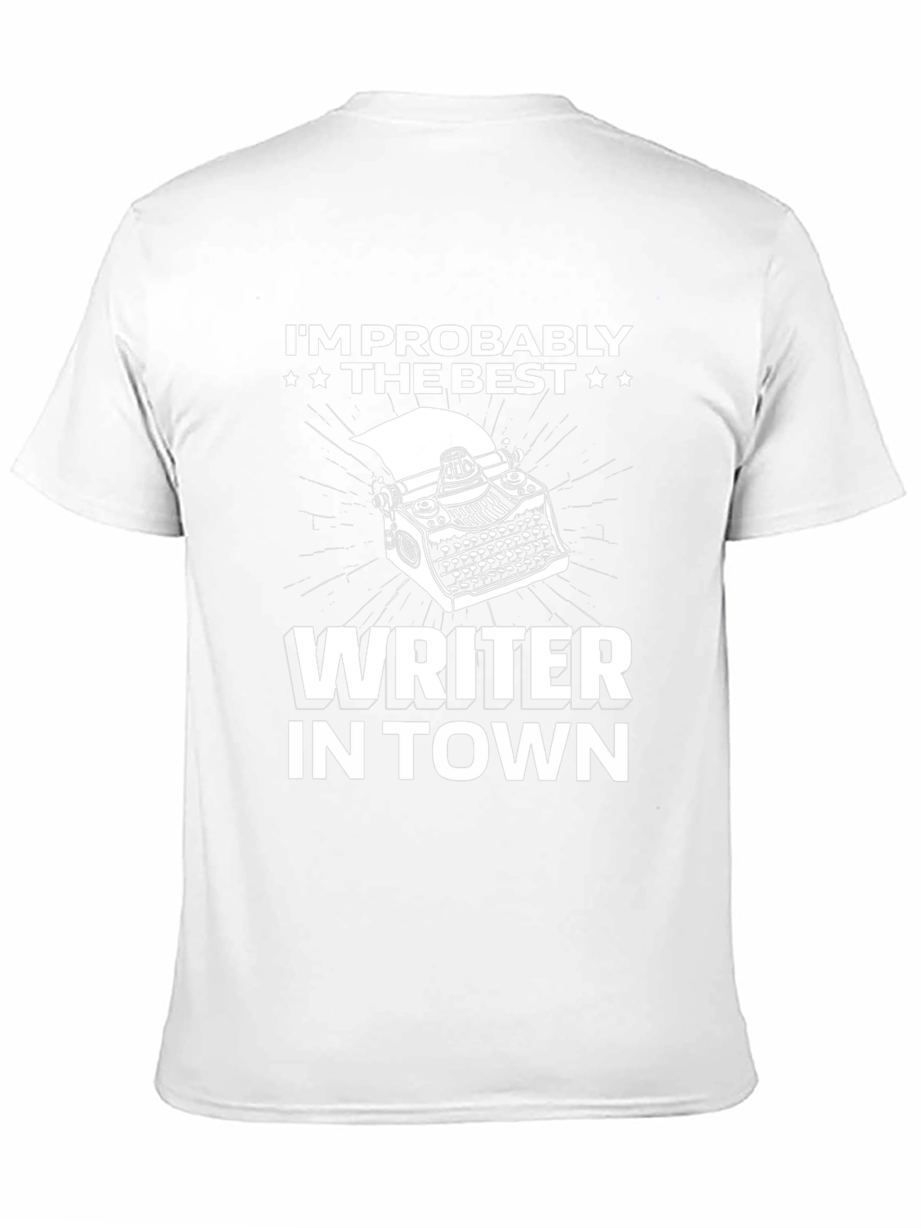 Writer In Town Graphic Tee