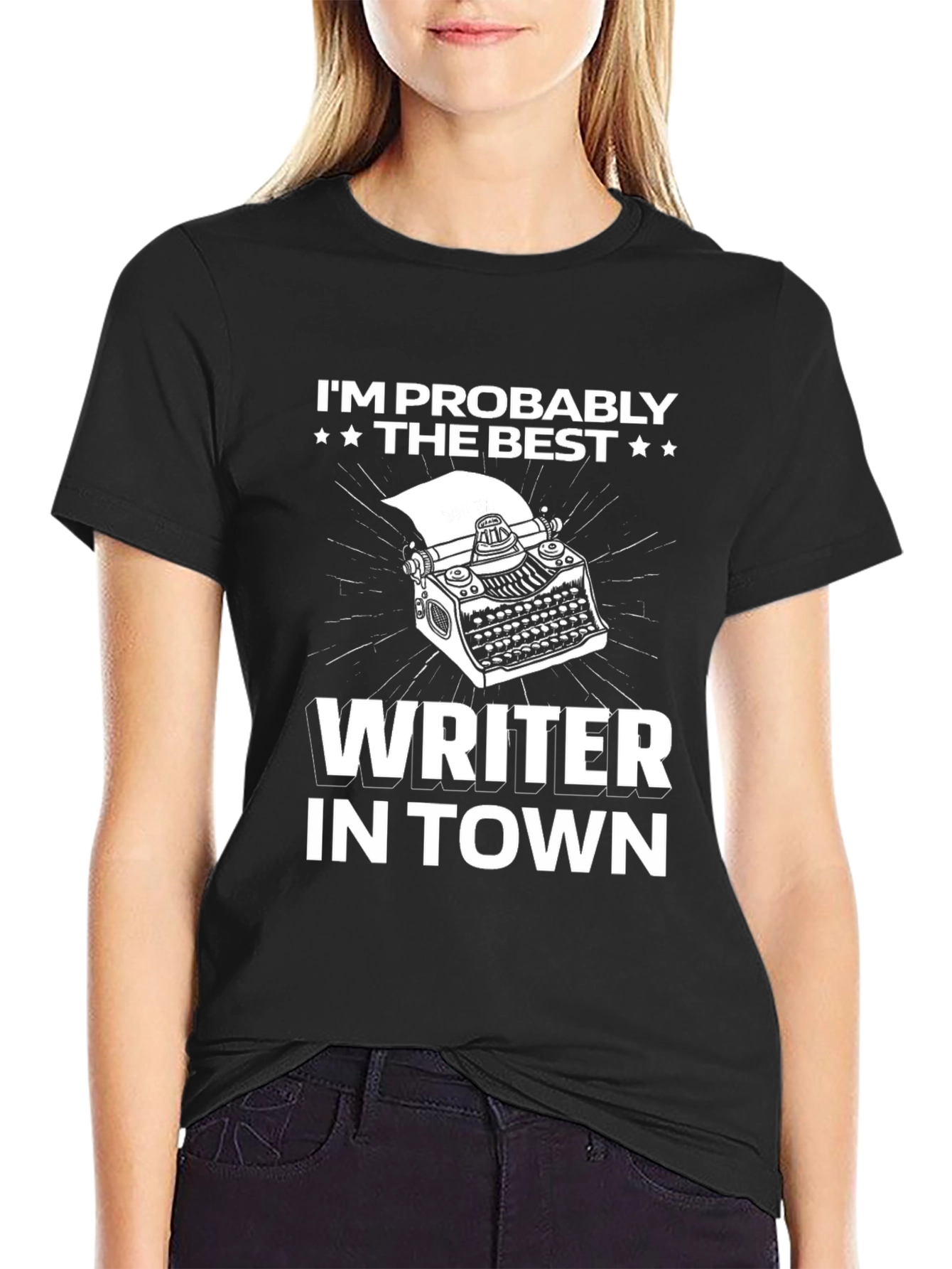 Writer In Town Graphic Tee