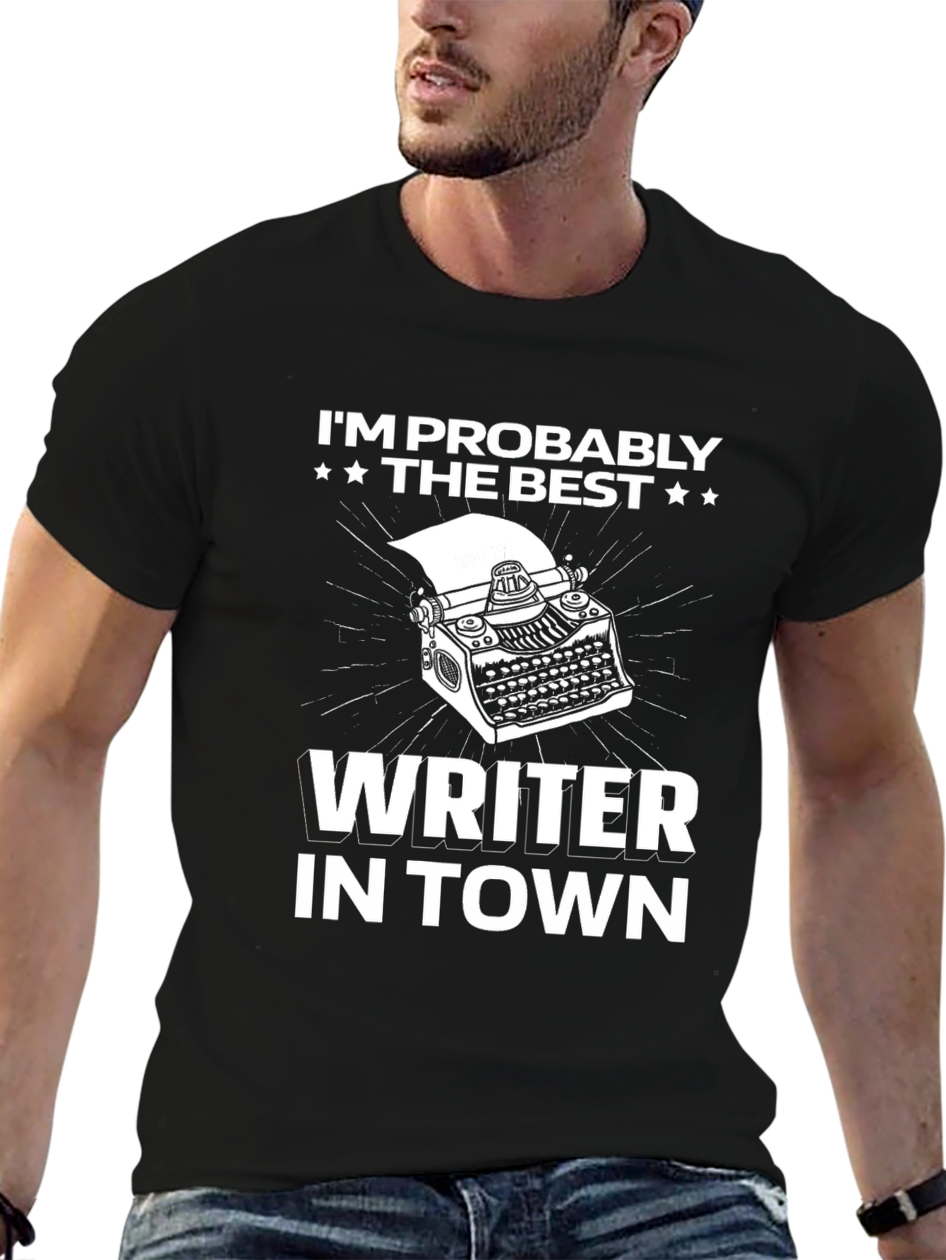 Writer In Town Graphic Tee