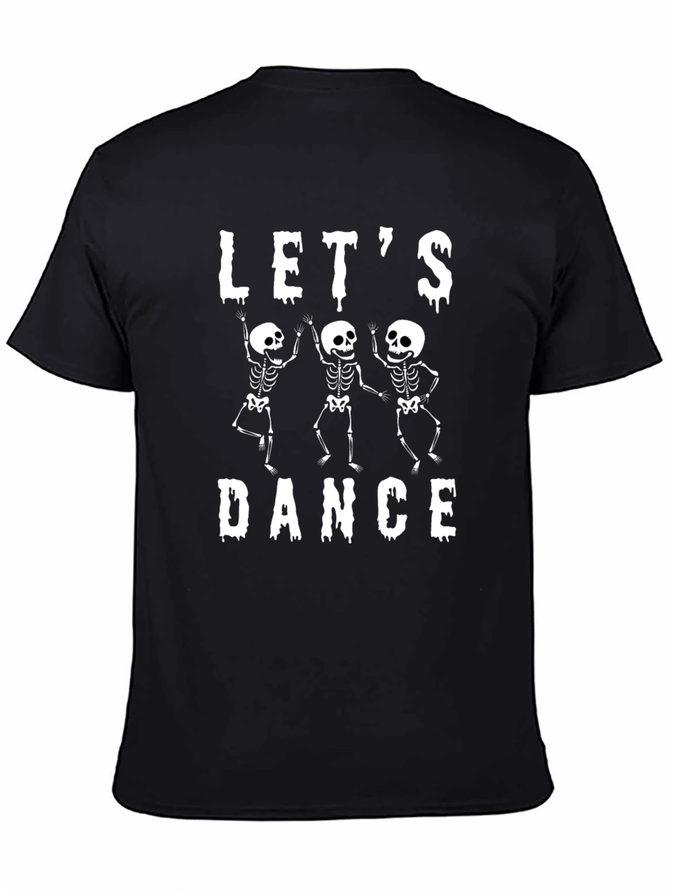 Lets Dance Skeleton Graphic T-Shirt