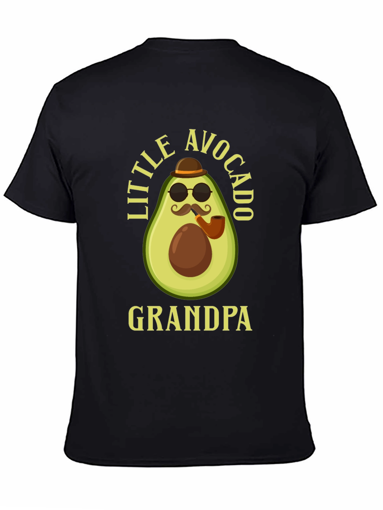 Little Avocado Grandpa T-Shirt - Novelty Graphic Tee