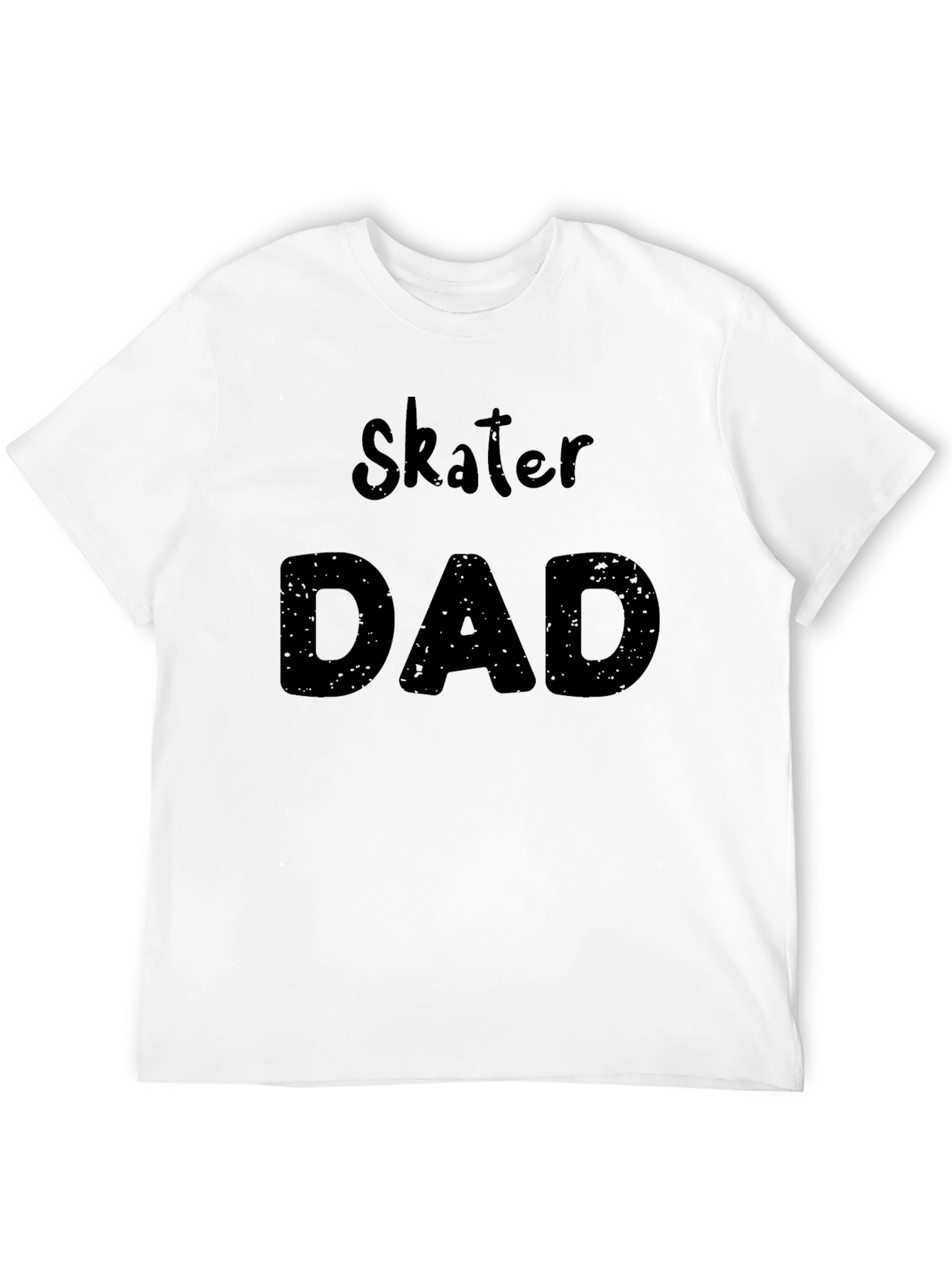 Skater Dad Graphic T-Shirt - Black