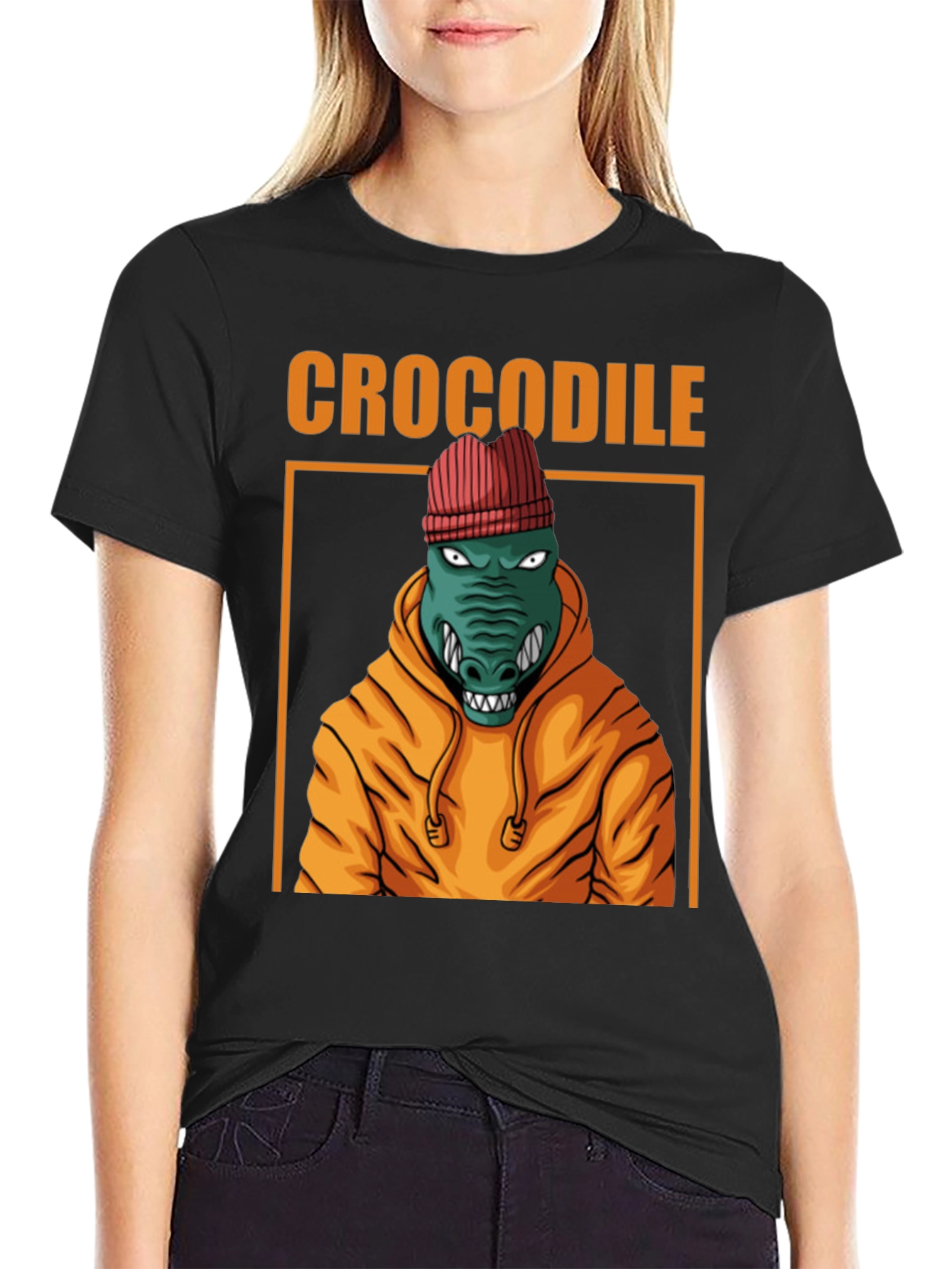 Crocodile Graphic Tee - Urban Style T-Shirt