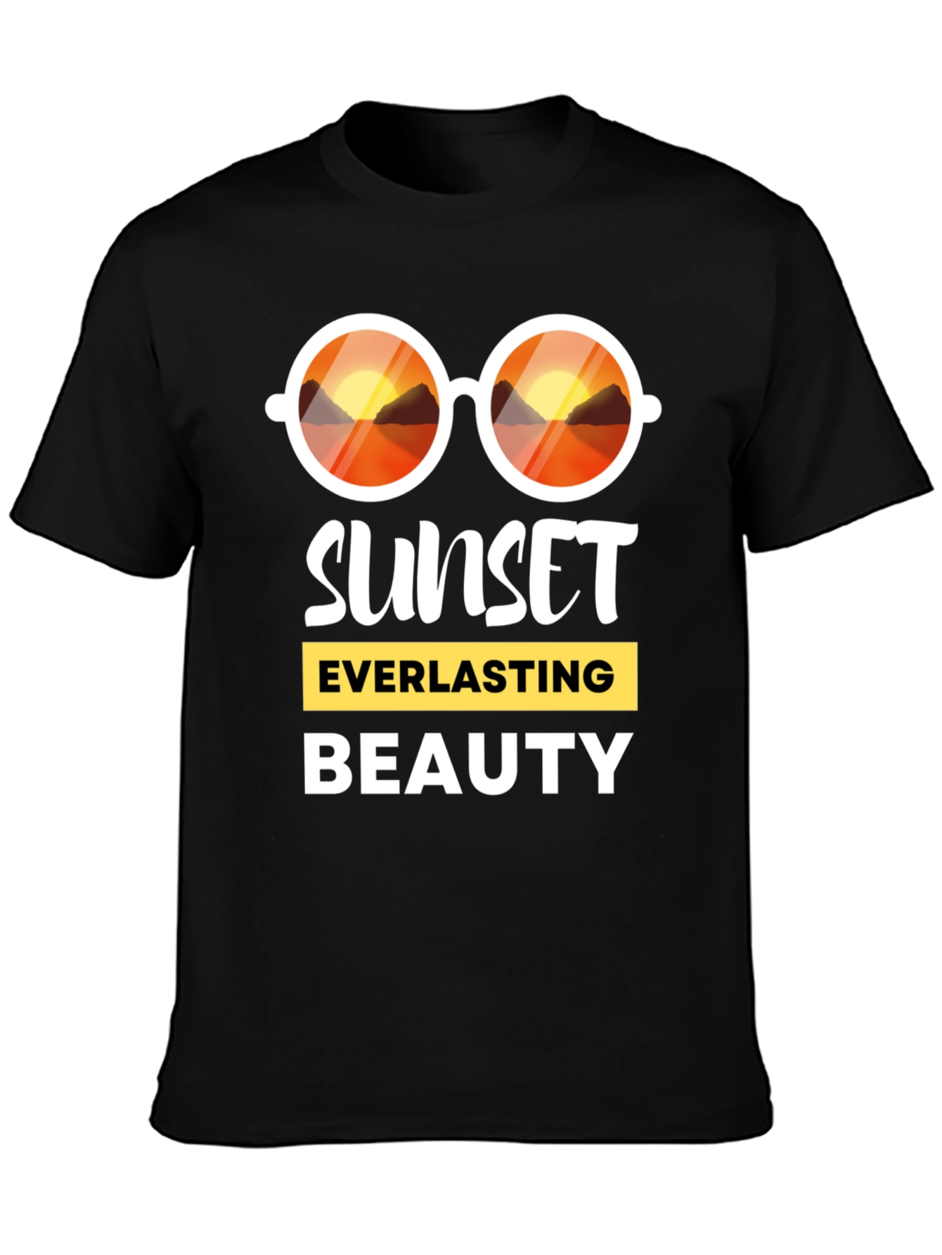 Sunset Beauty Graphic T-Shirt