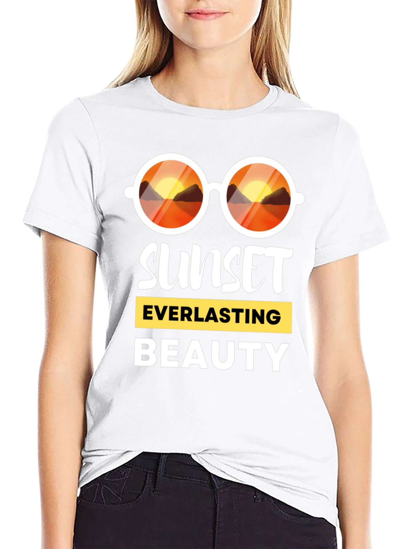 Sunset Beauty Graphic T-Shirt