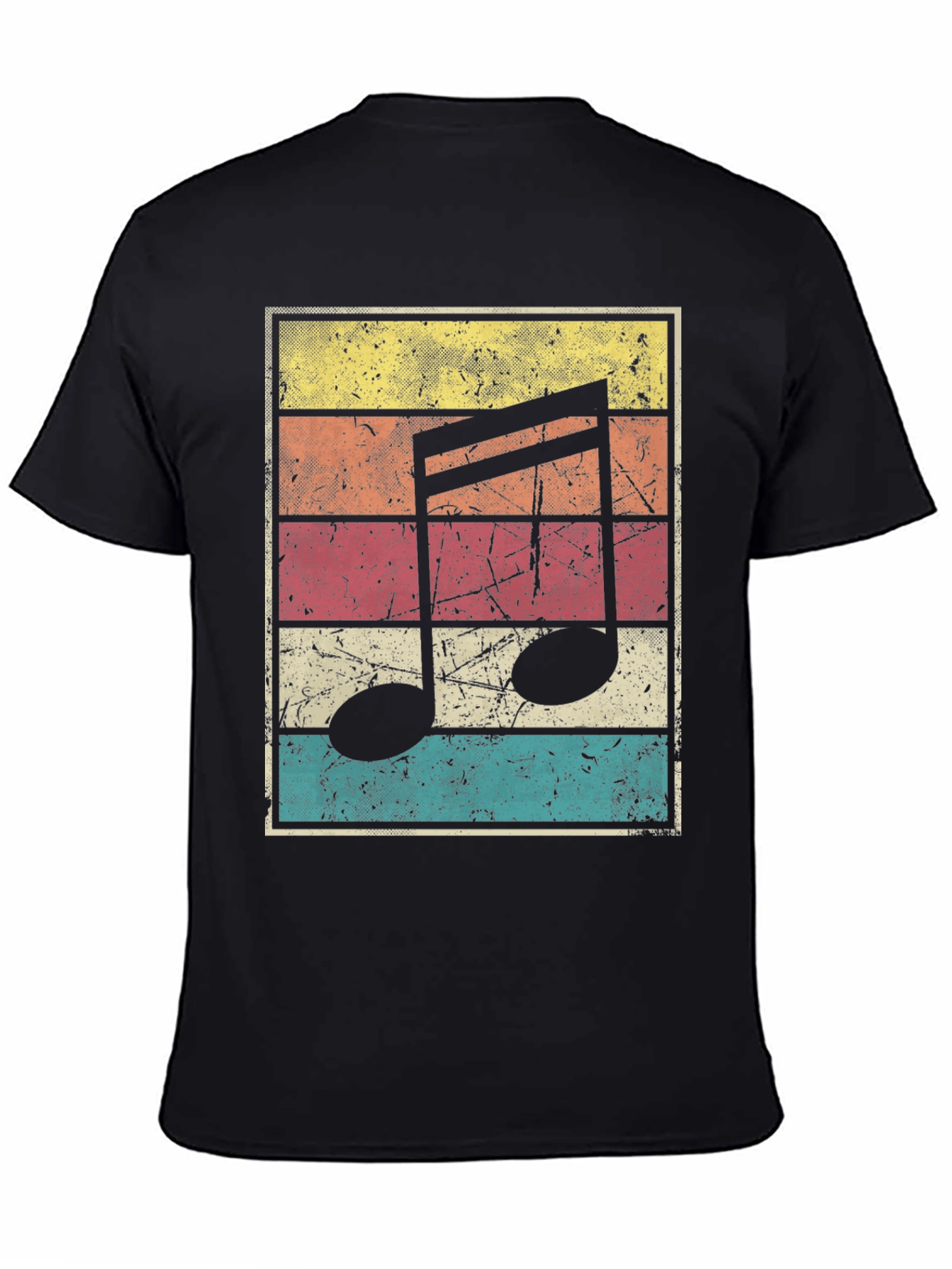 Retro Music Note T-Shirt