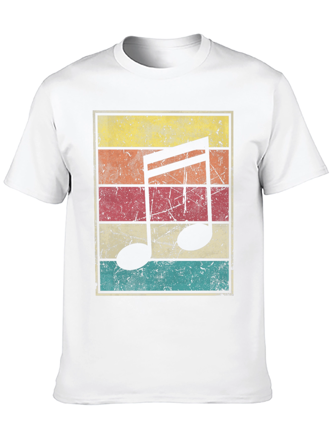Retro Music Note T-Shirt
