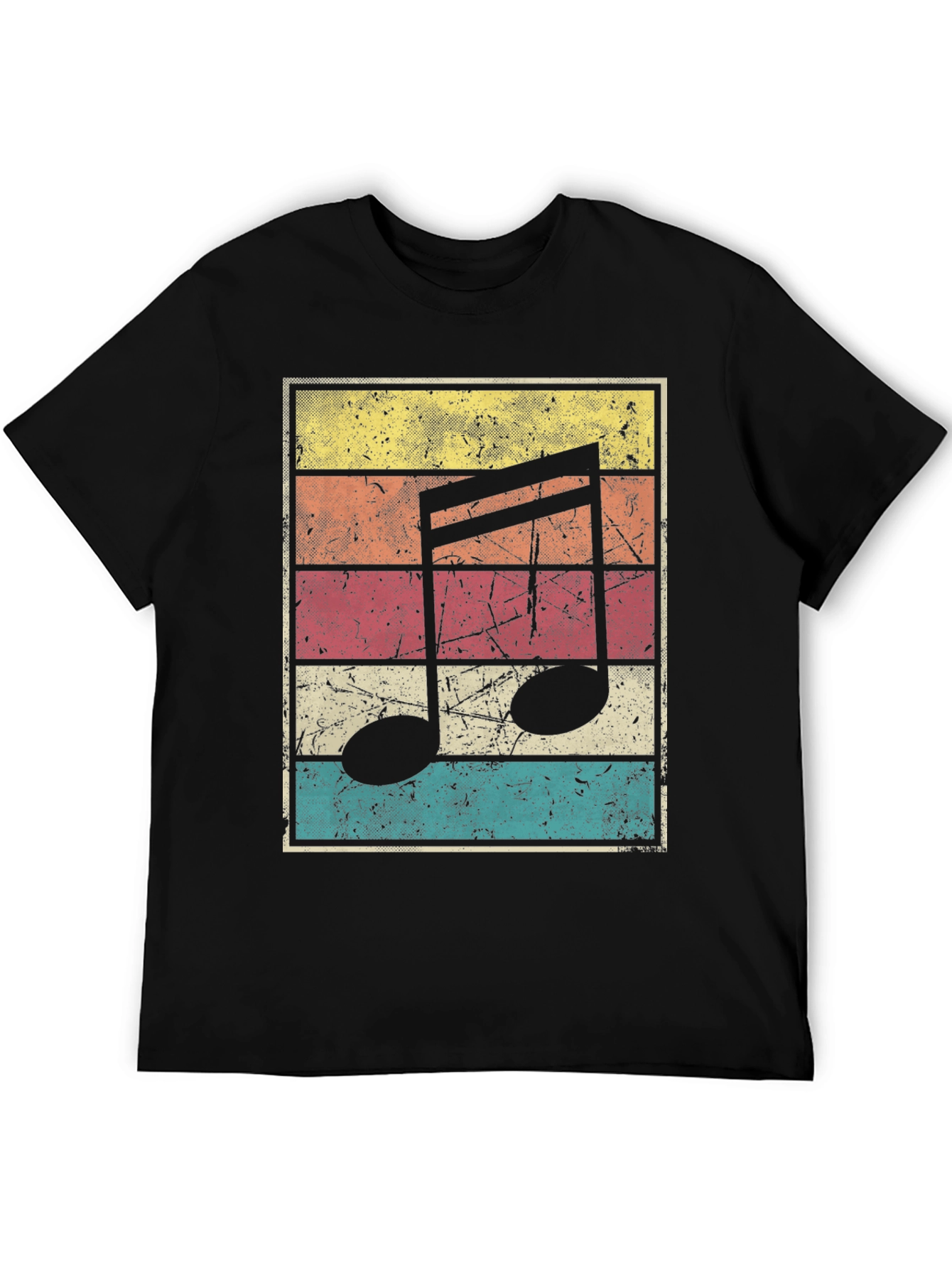 Retro Music Note T-Shirt