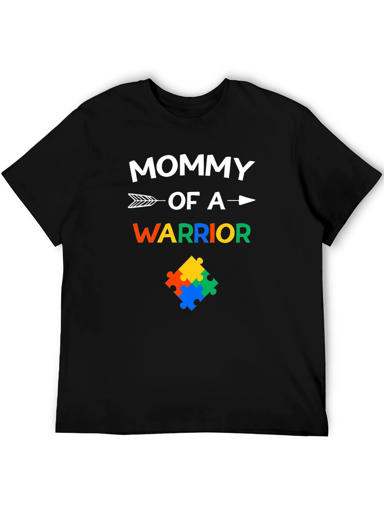 Mommy of a Warrior Autism Awareness T-Shirt