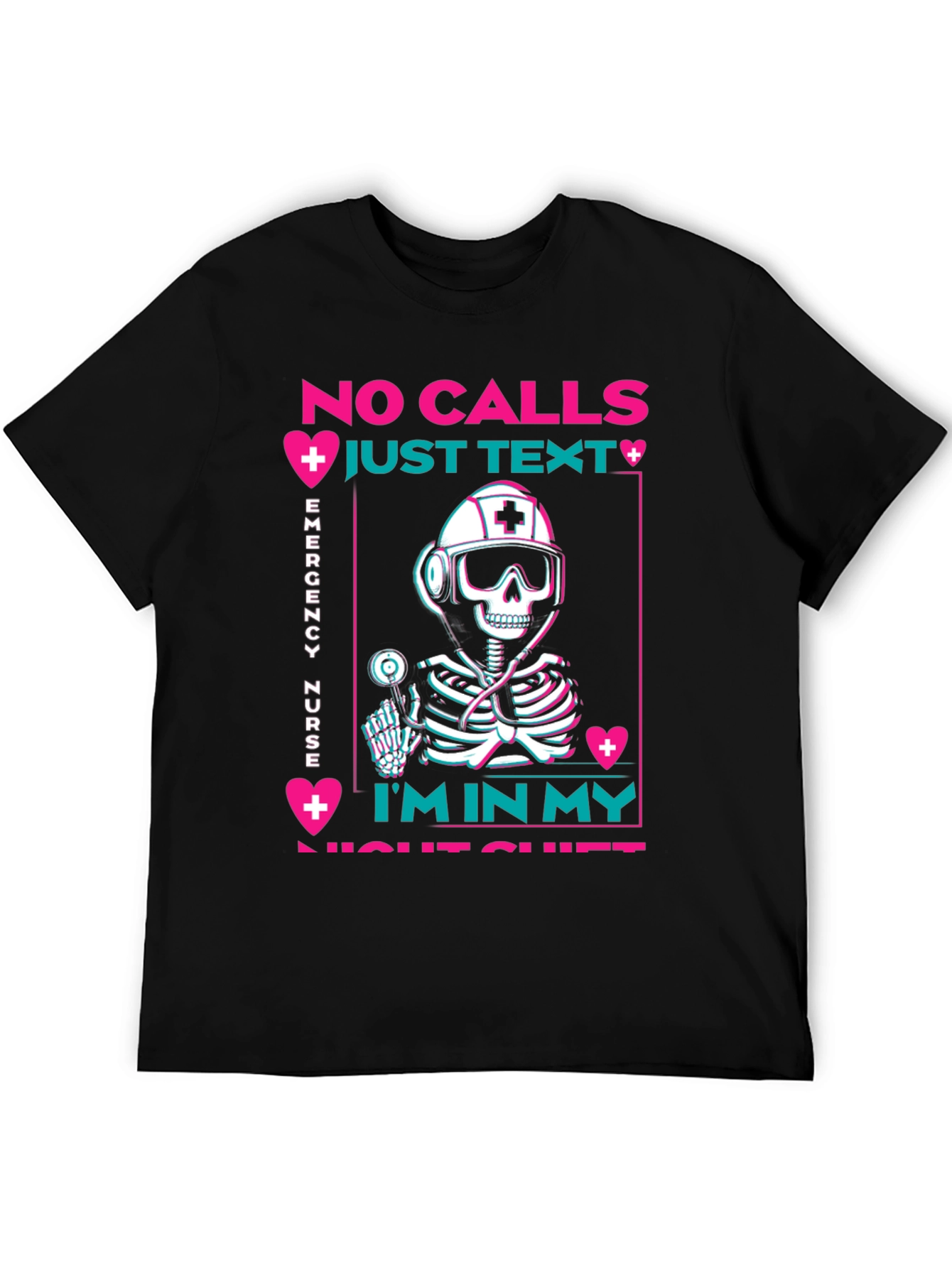 Emergency Nurse Night Shift T-Shirt