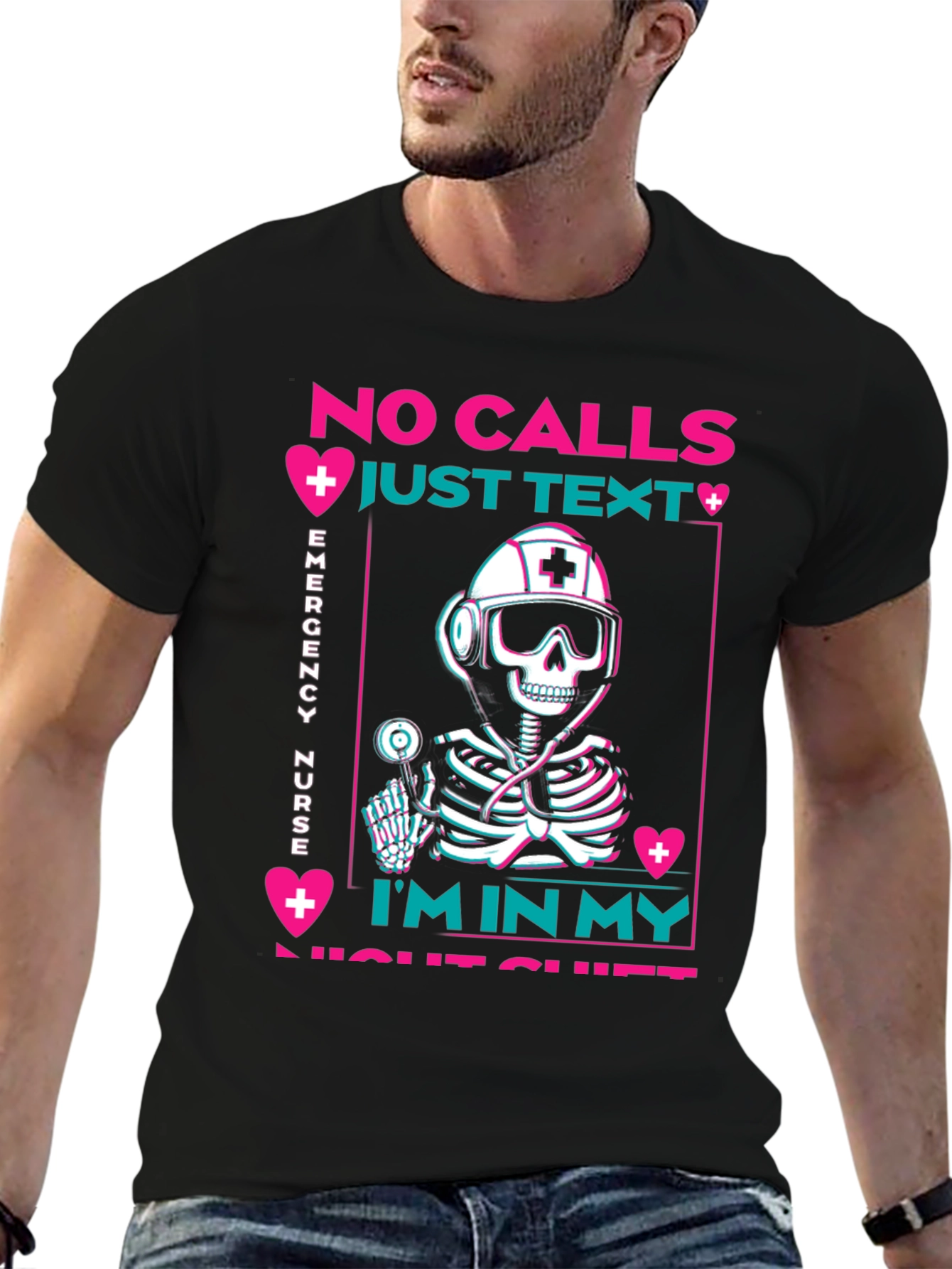 Emergency Nurse Night Shift T-Shirt