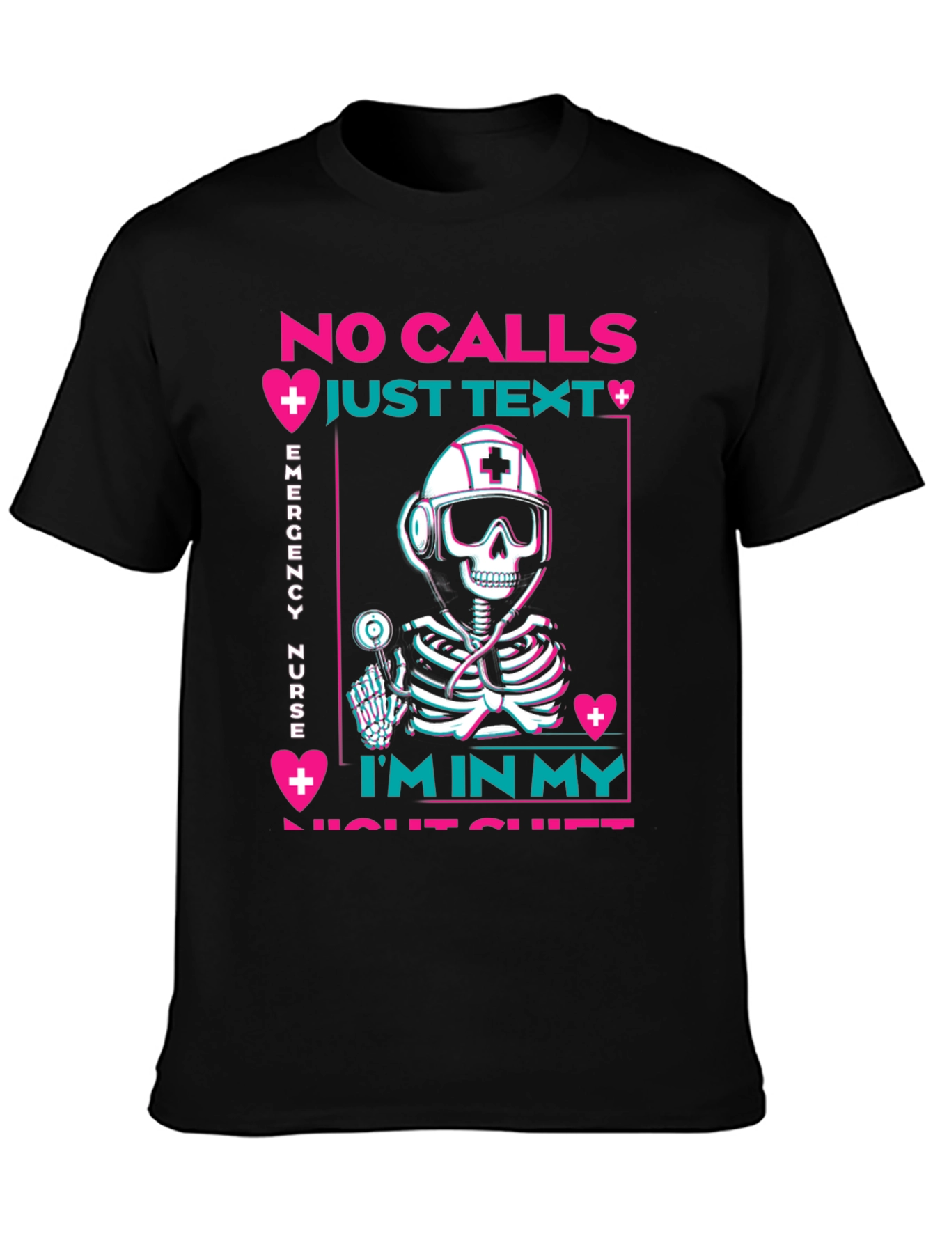 Emergency Nurse Night Shift T-Shirt