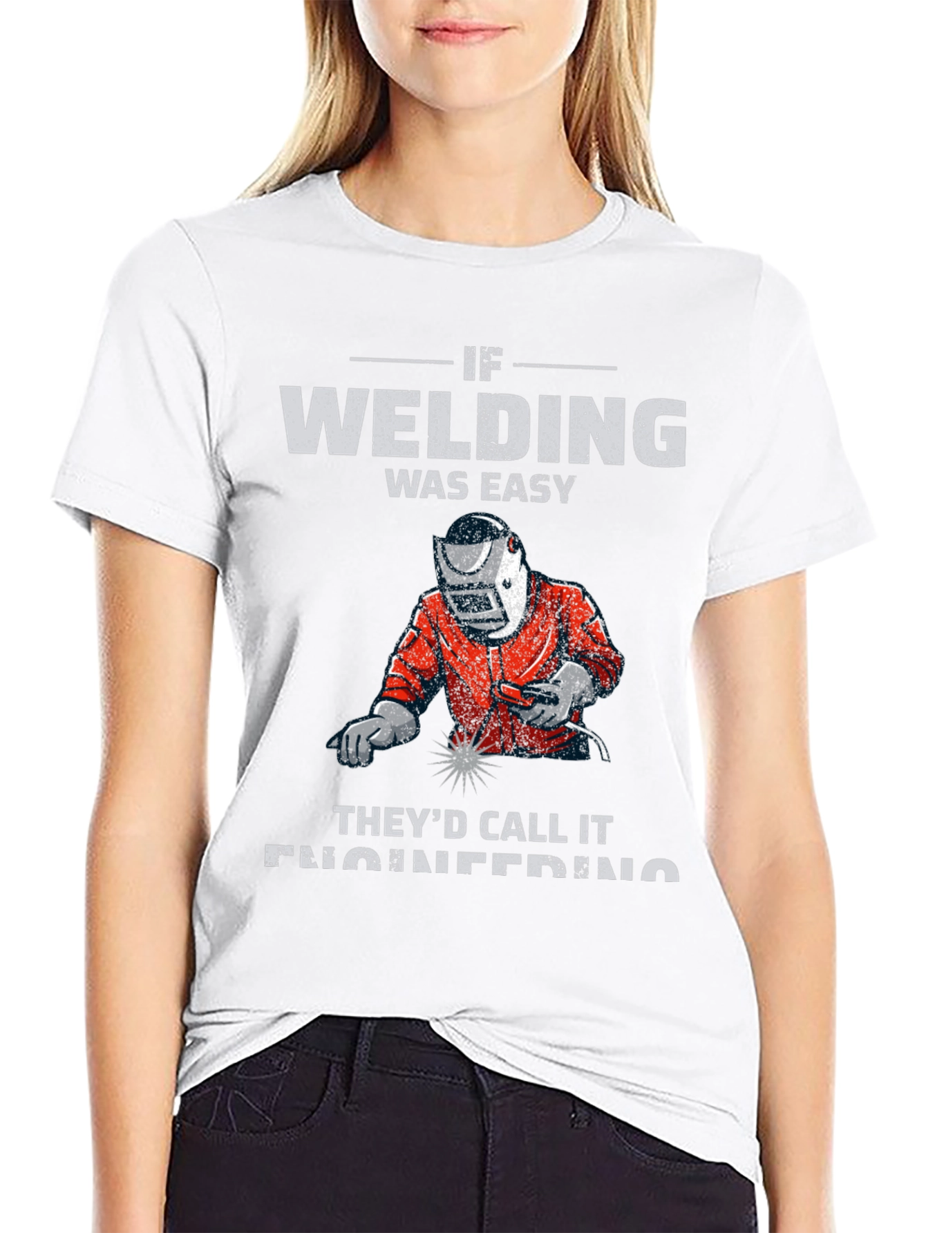Welding Is Easy Graphic T-Shirt