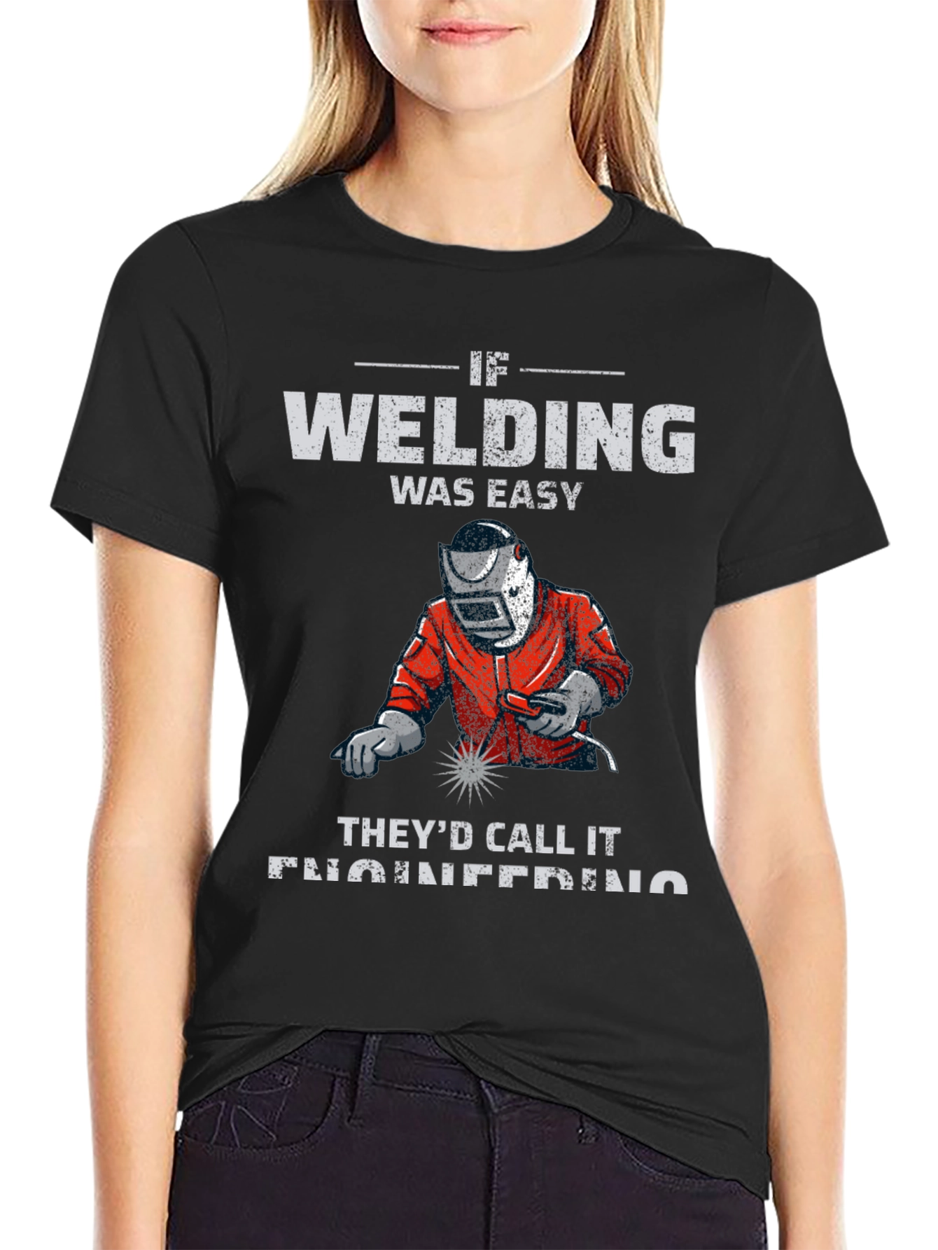 Welding Is Easy Graphic T-Shirt