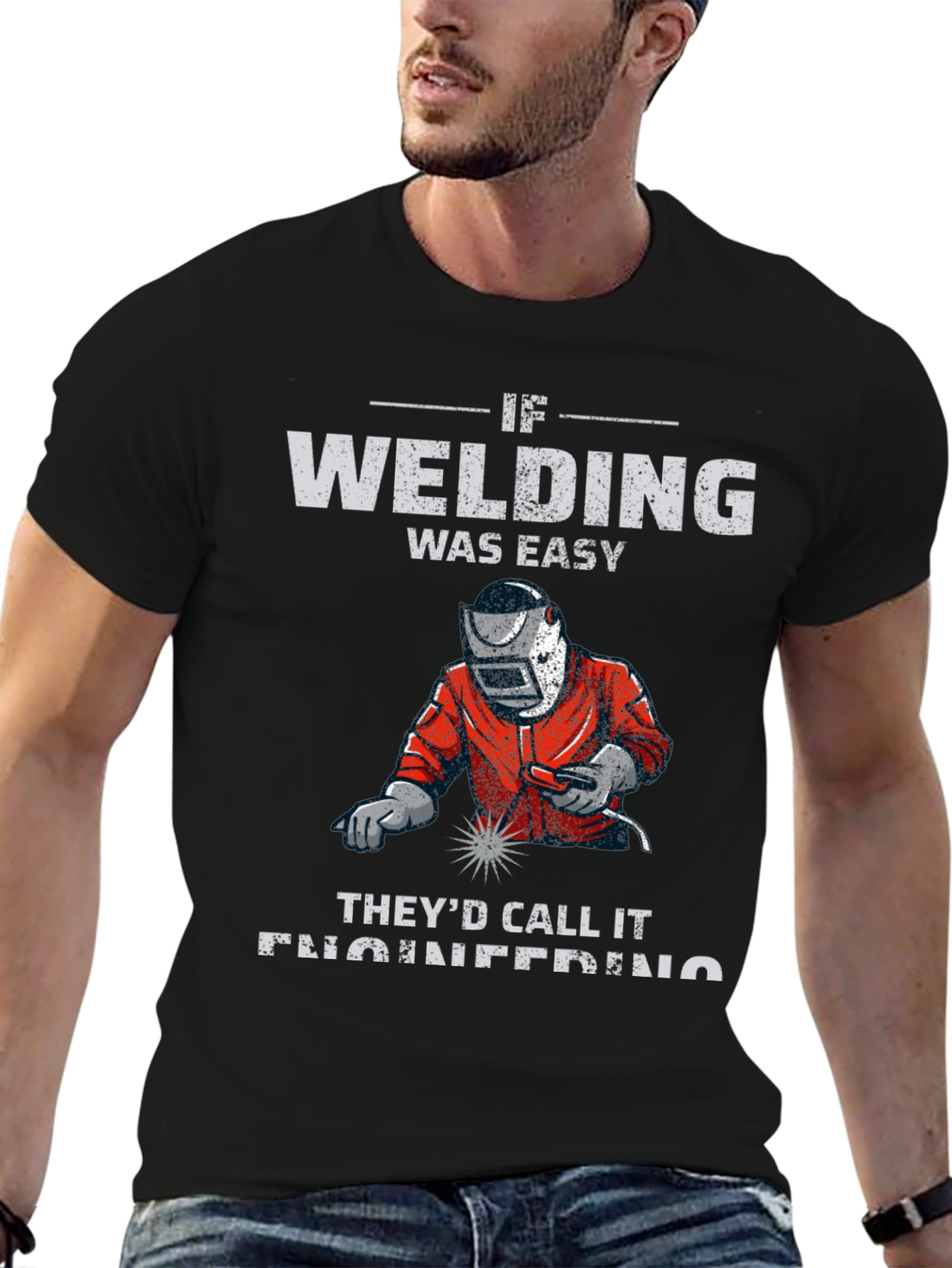 Welding Is Easy Graphic T-Shirt