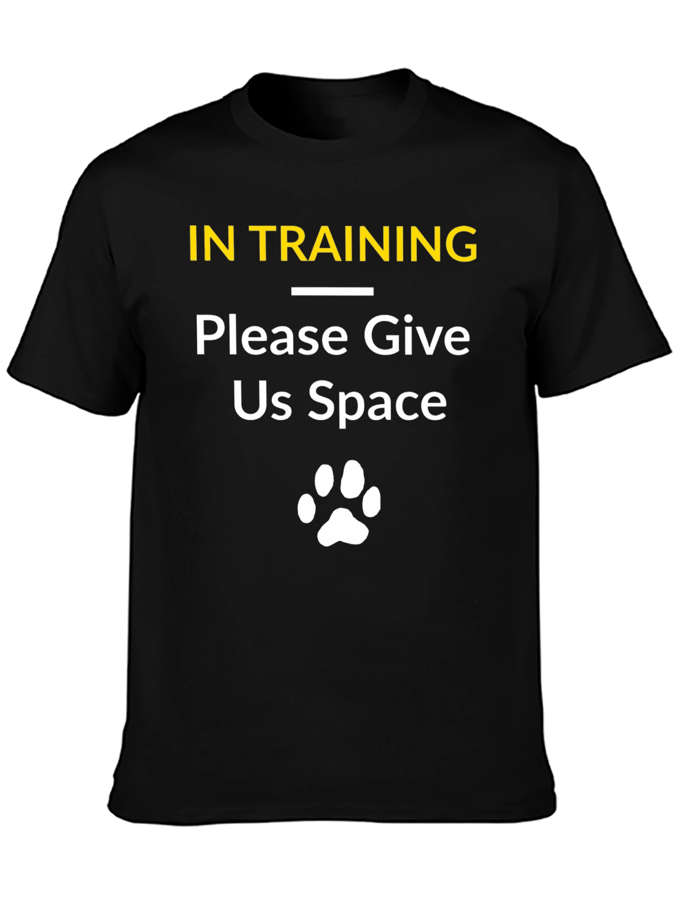 In Training Dog Paw Graphic T-Shirt