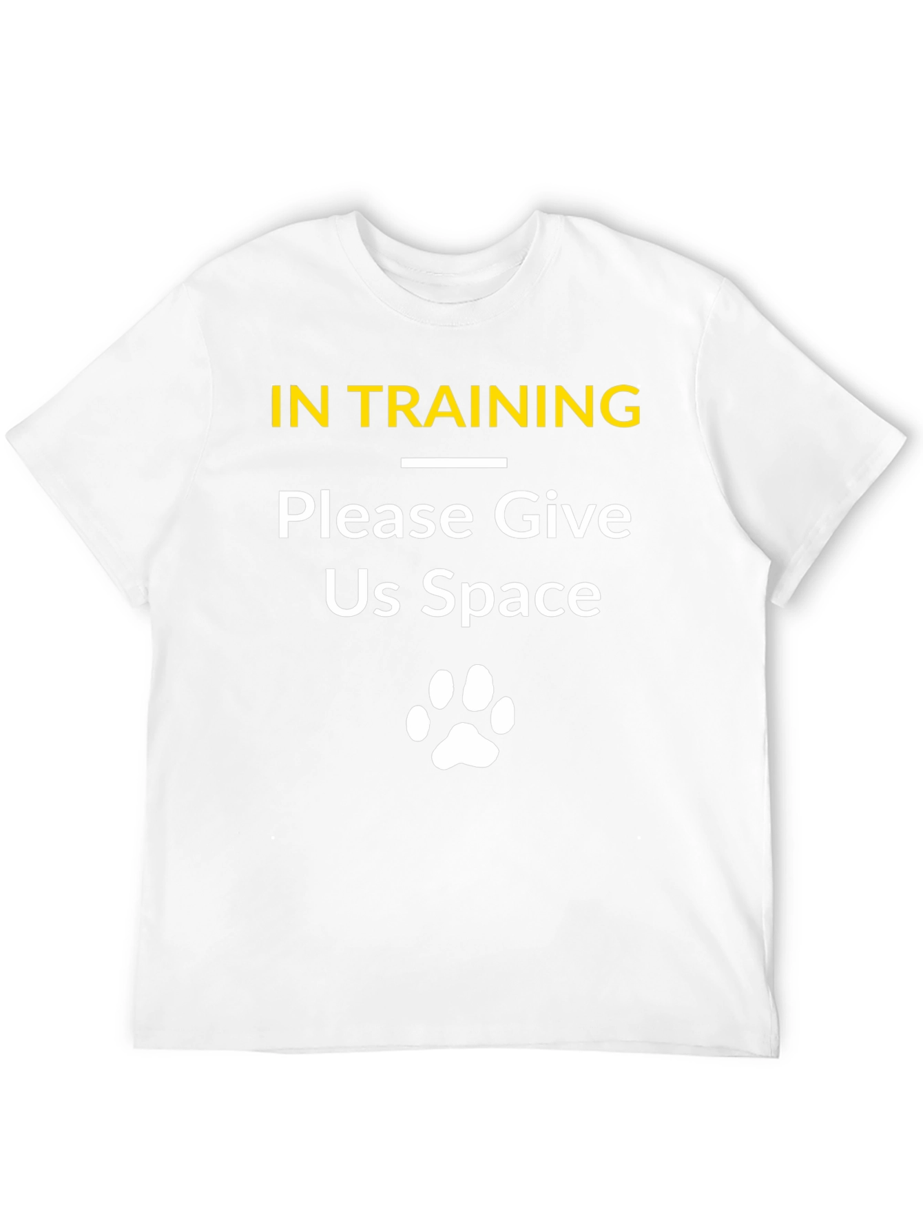 In Training Dog Paw Graphic T-Shirt