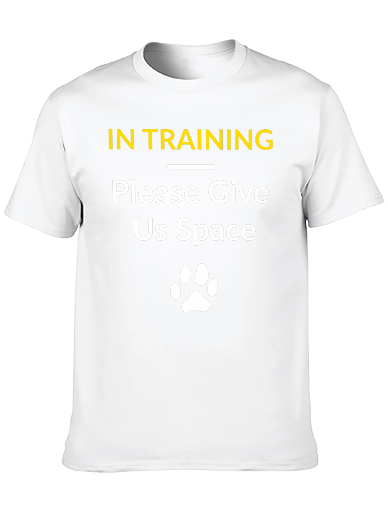 In Training Dog Paw Graphic T-Shirt