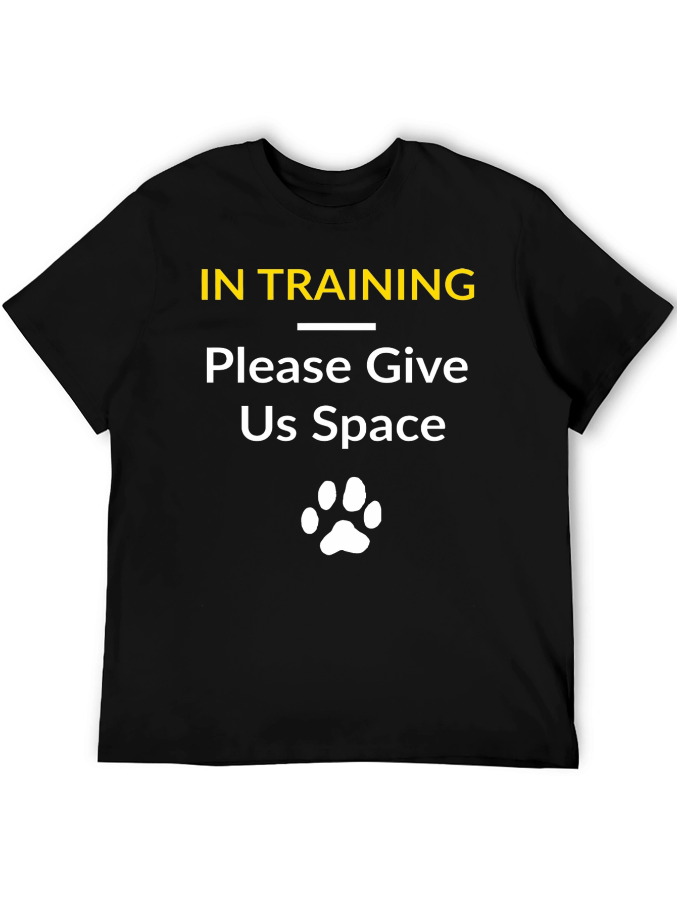 In Training Dog Paw Graphic T-Shirt