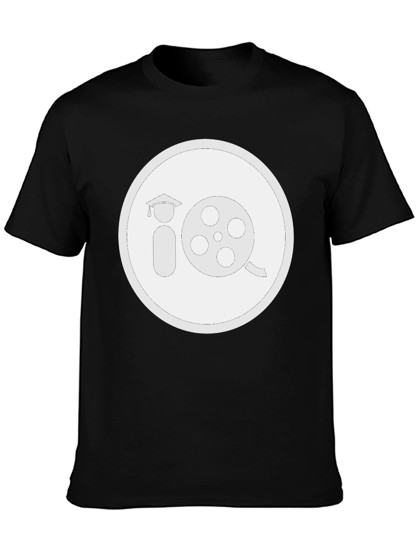 Film School T-Shirt - Black Crew Neck Tee