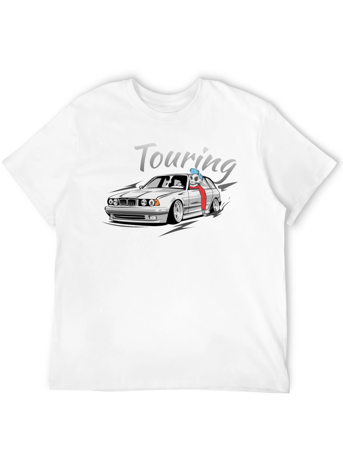 Touring Car Graphic T-Shirt - Black