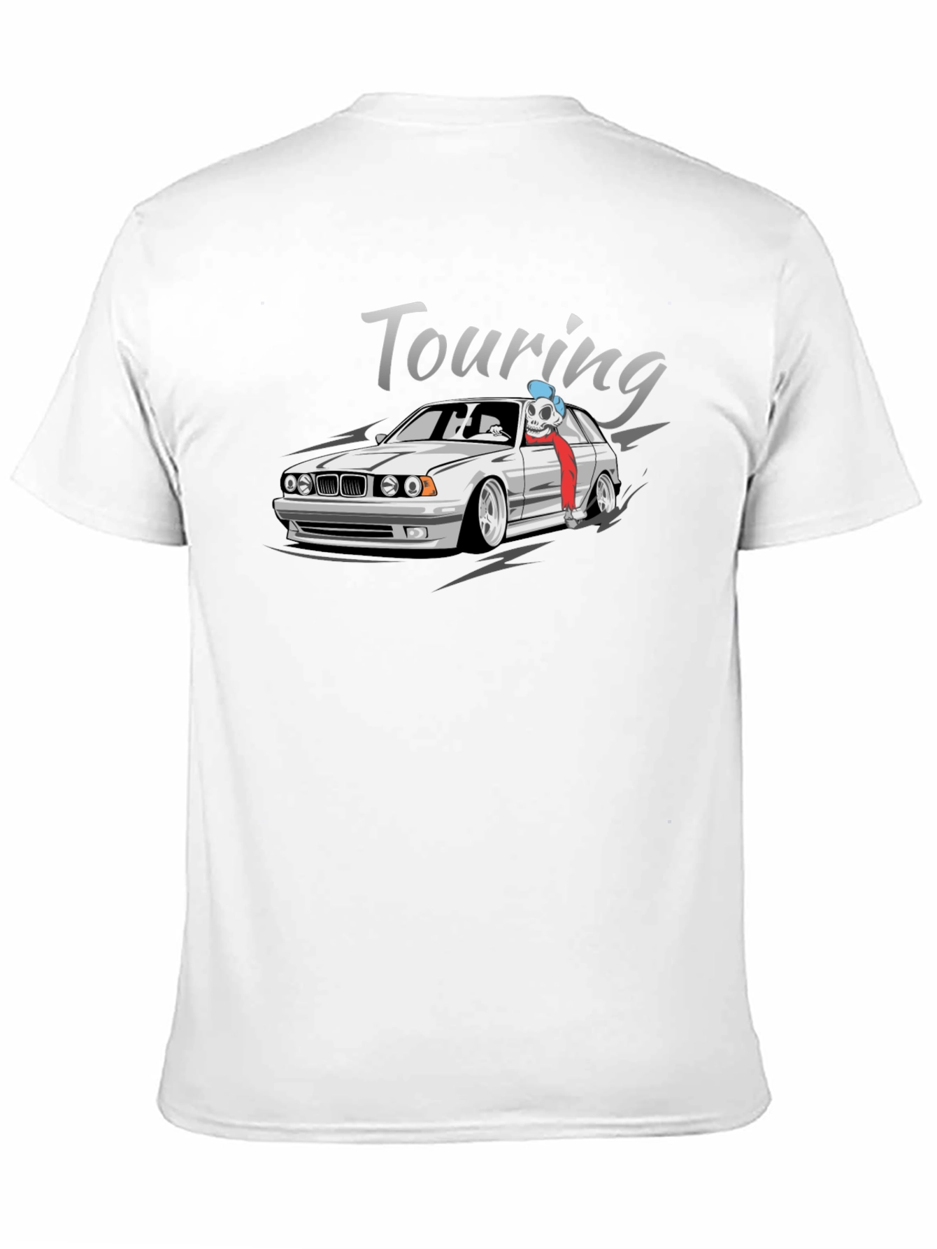 Touring Car Graphic T-Shirt - Black