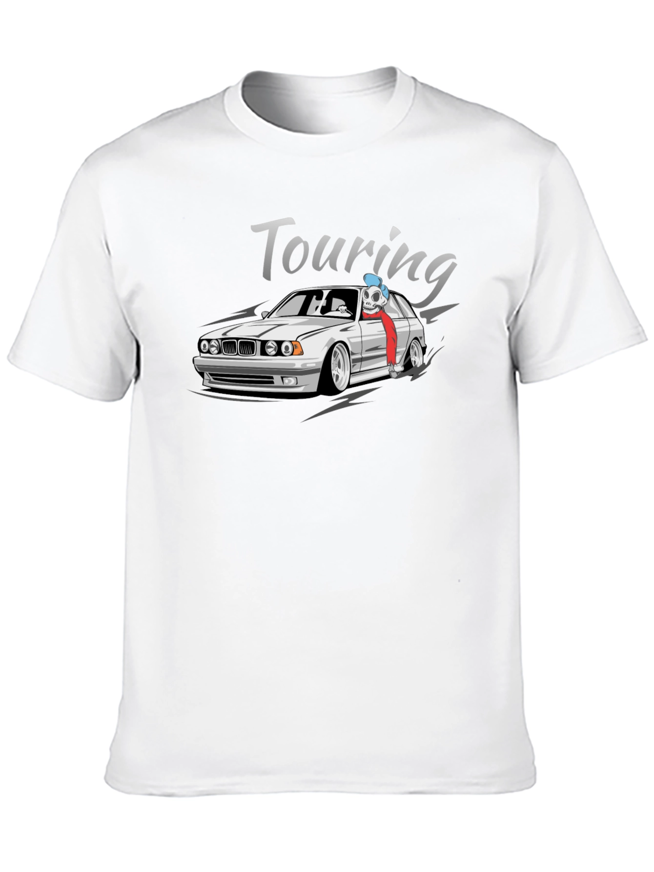Touring Car Graphic T-Shirt - Black