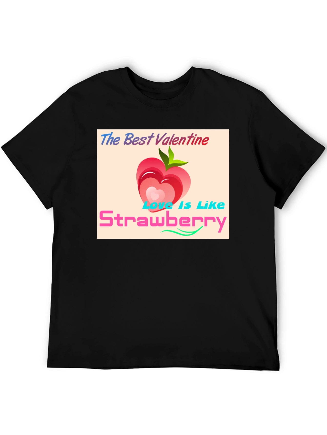 Valentines Day Strawberry Love T-Shirt