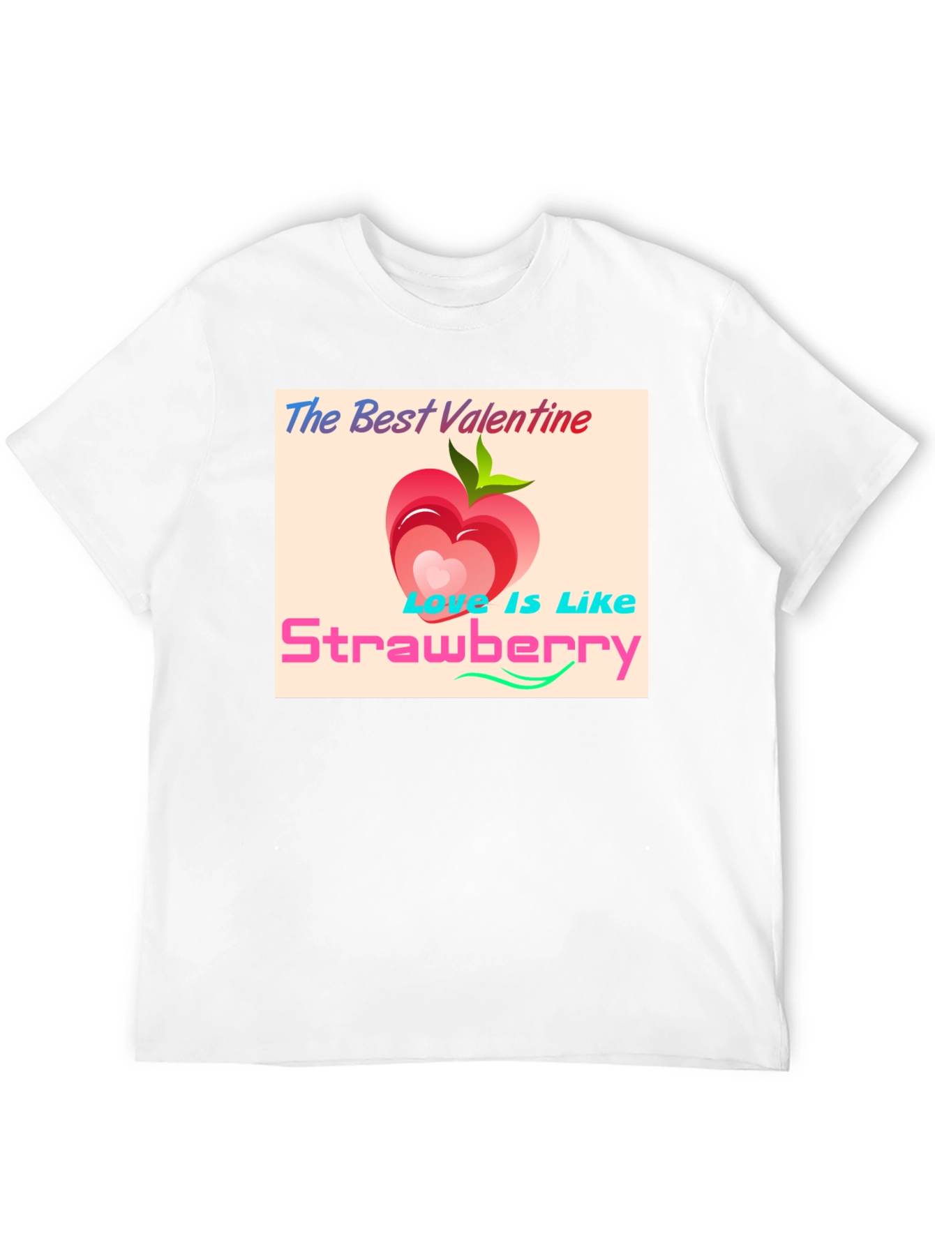 Valentines Day Strawberry Love T-Shirt
