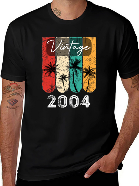 Vintage 2004 Palm Tree Graphic T-Shirt
