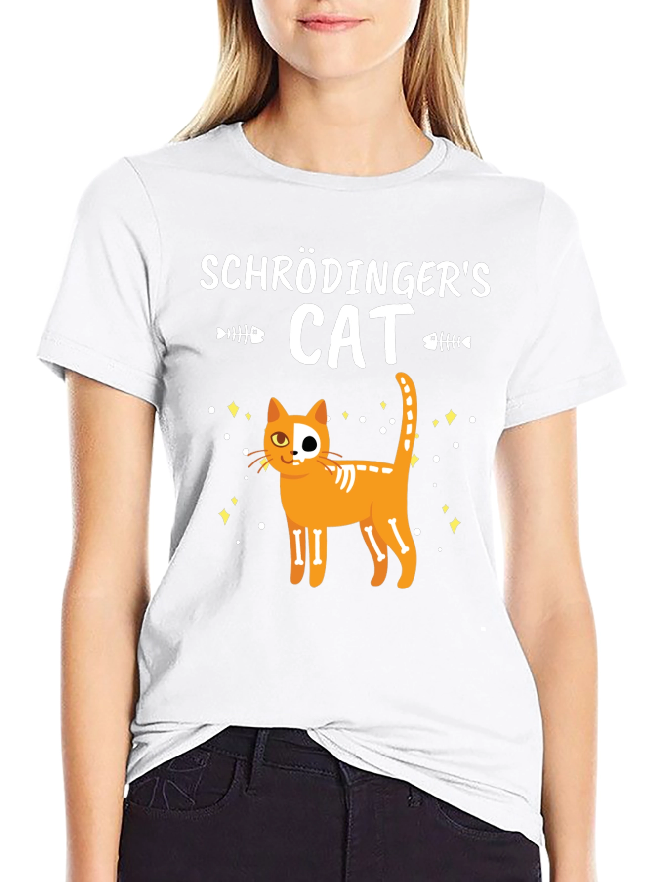 Schrödingers Cat T-Shirt Science Humor Tee