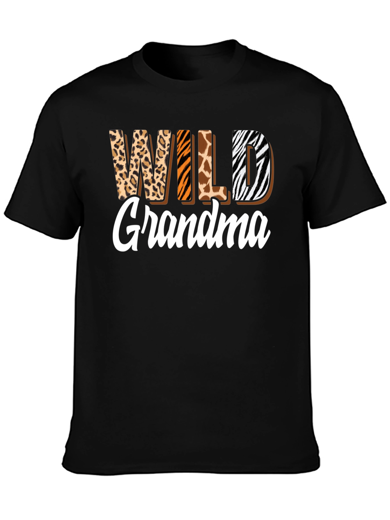Wild Grandma Animal Print Tee