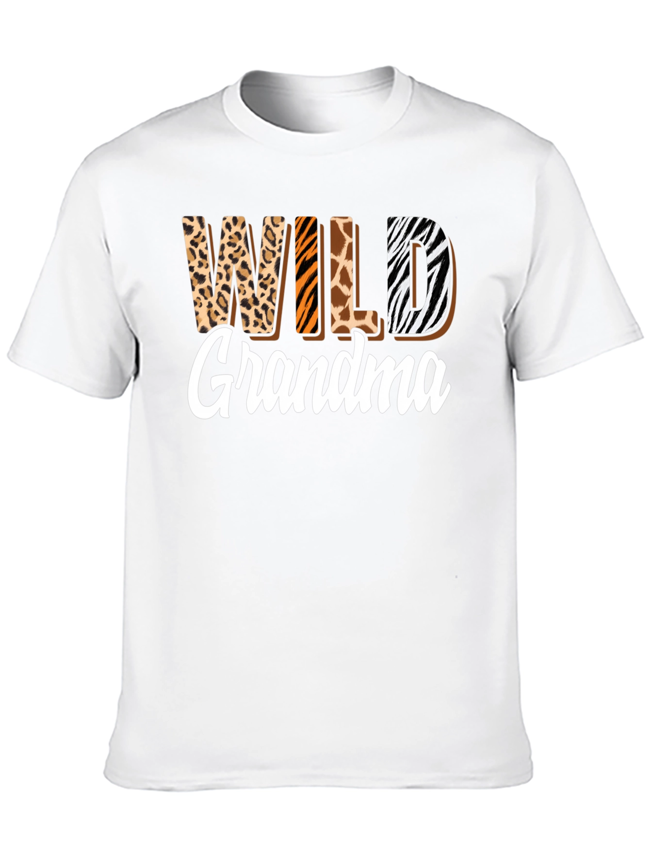 Wild Grandma Animal Print Tee