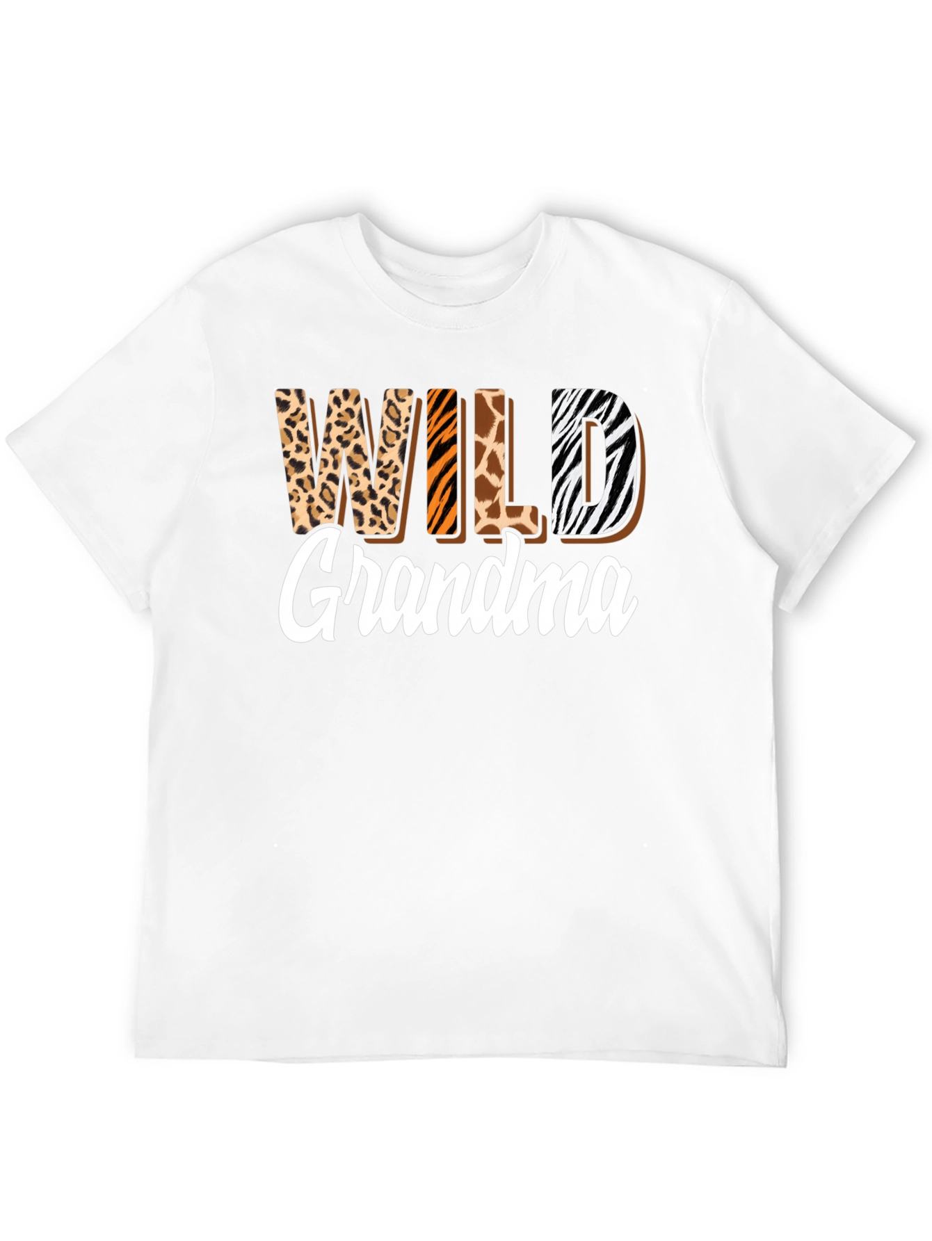 Wild Grandma Animal Print Tee