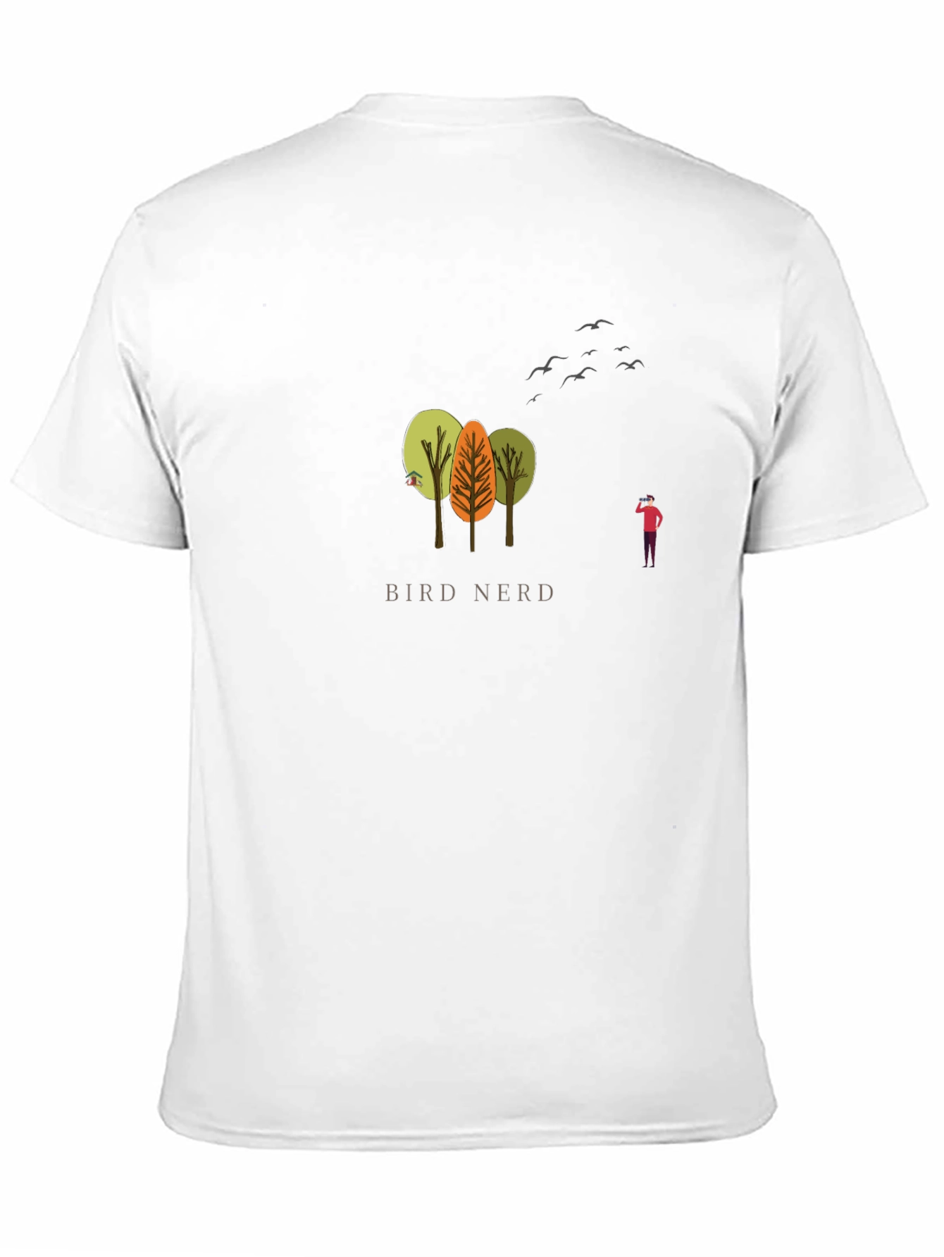 Bird Nerd Graphic Tee - Nature Lovers T-Shirt