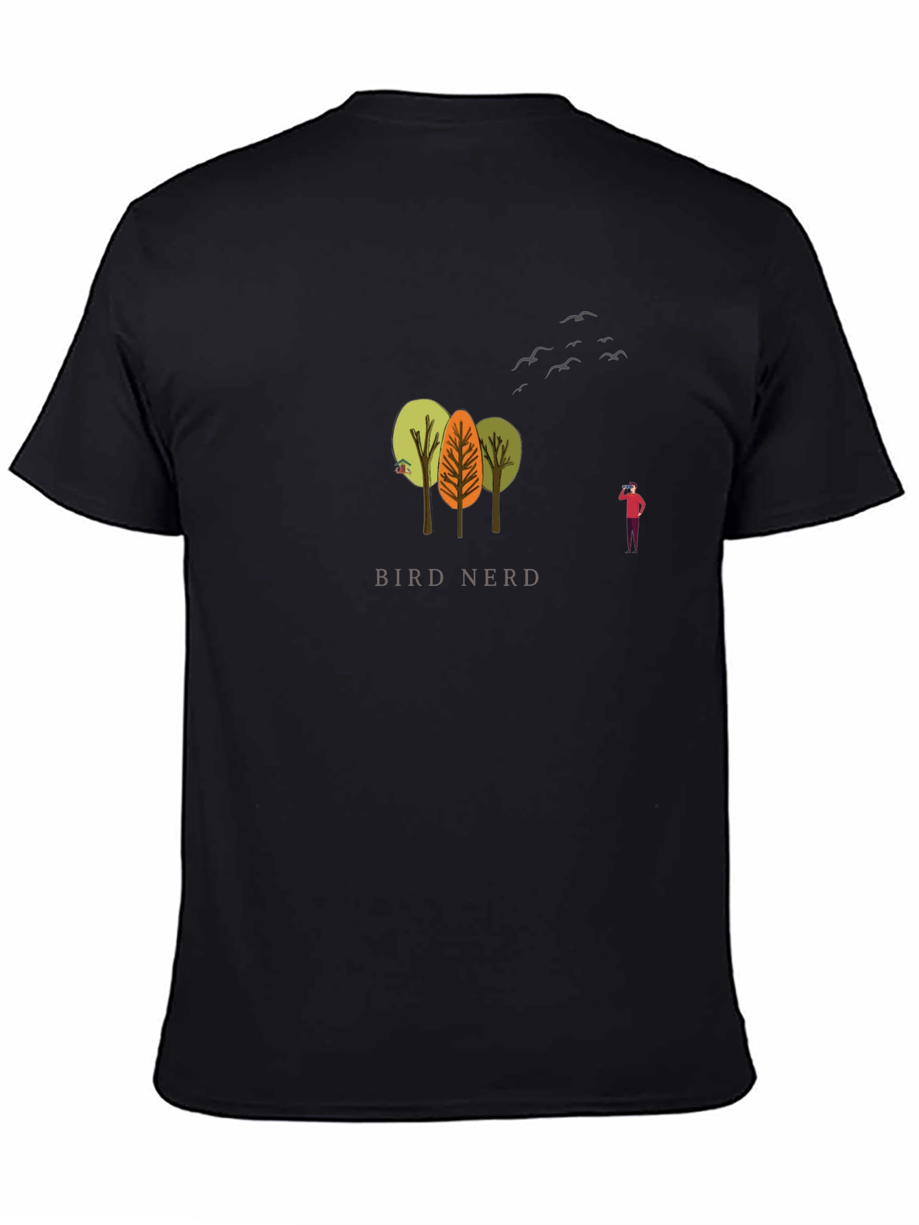 Bird Nerd Graphic Tee - Nature Lovers T-Shirt