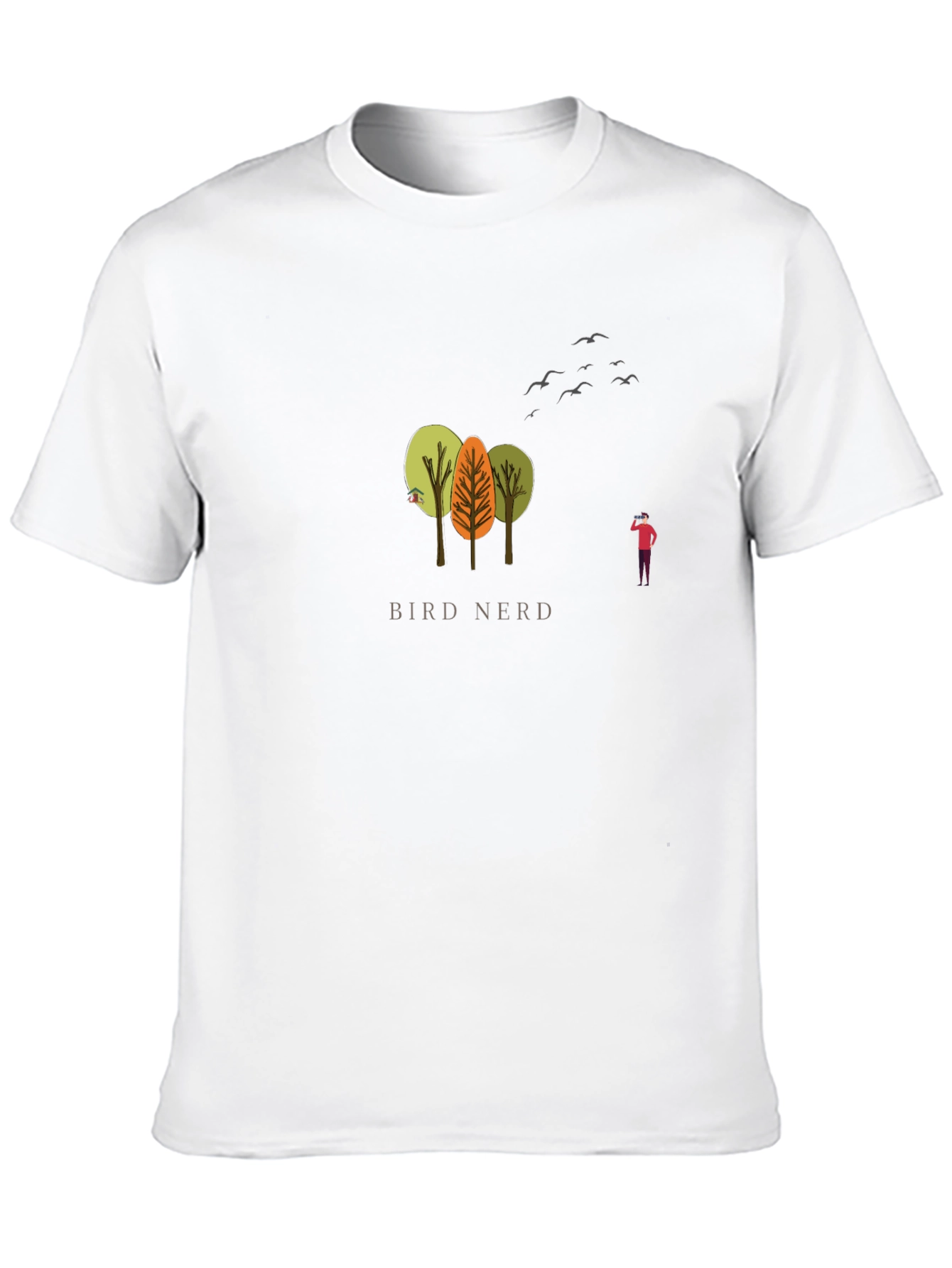 Bird Nerd Graphic Tee - Nature Lovers T-Shirt