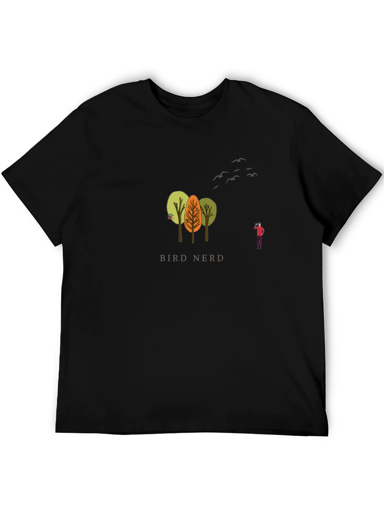 Bird Nerd Graphic Tee - Nature Lovers T-Shirt