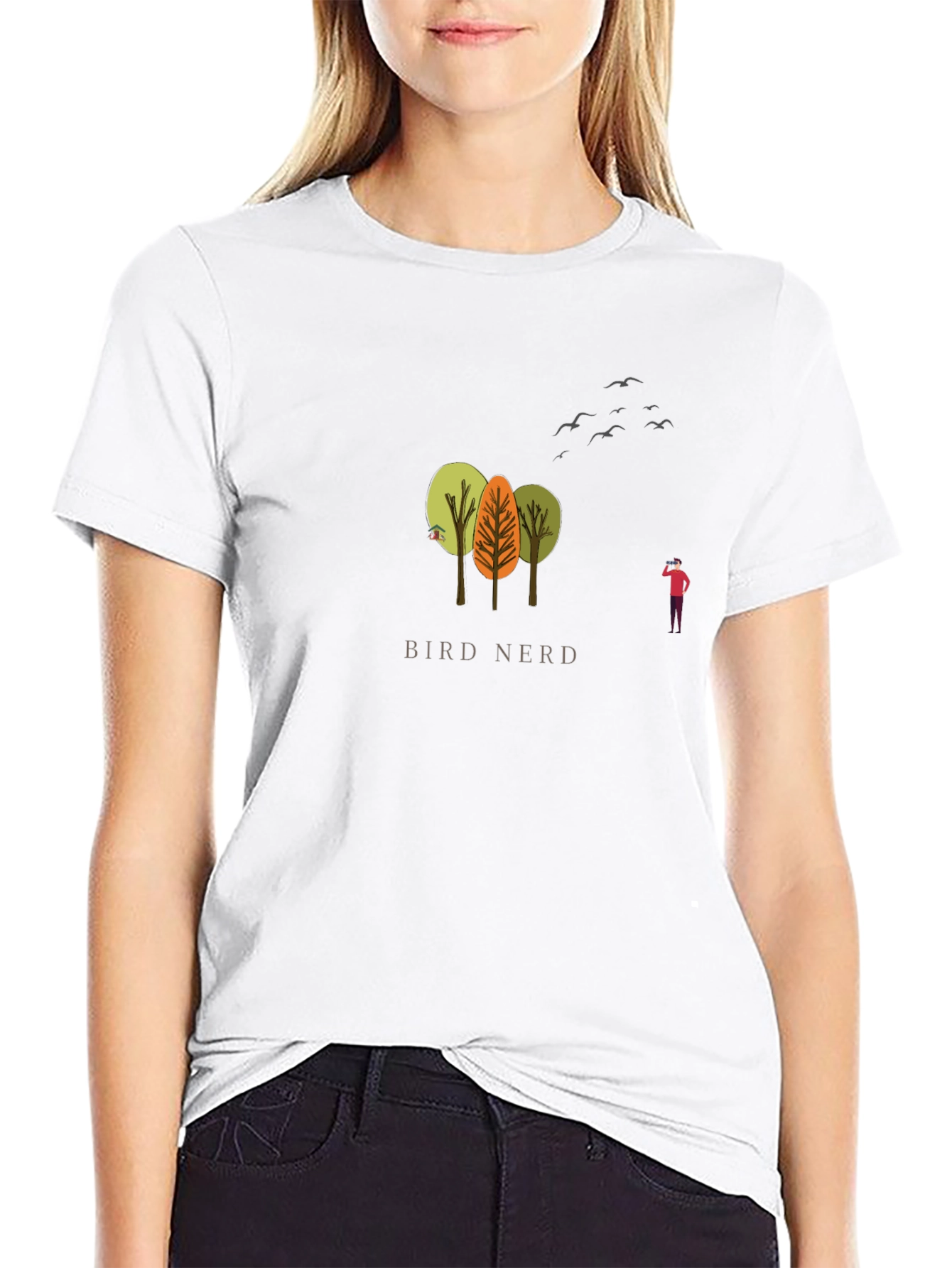 Bird Nerd Graphic Tee - Nature Lovers T-Shirt