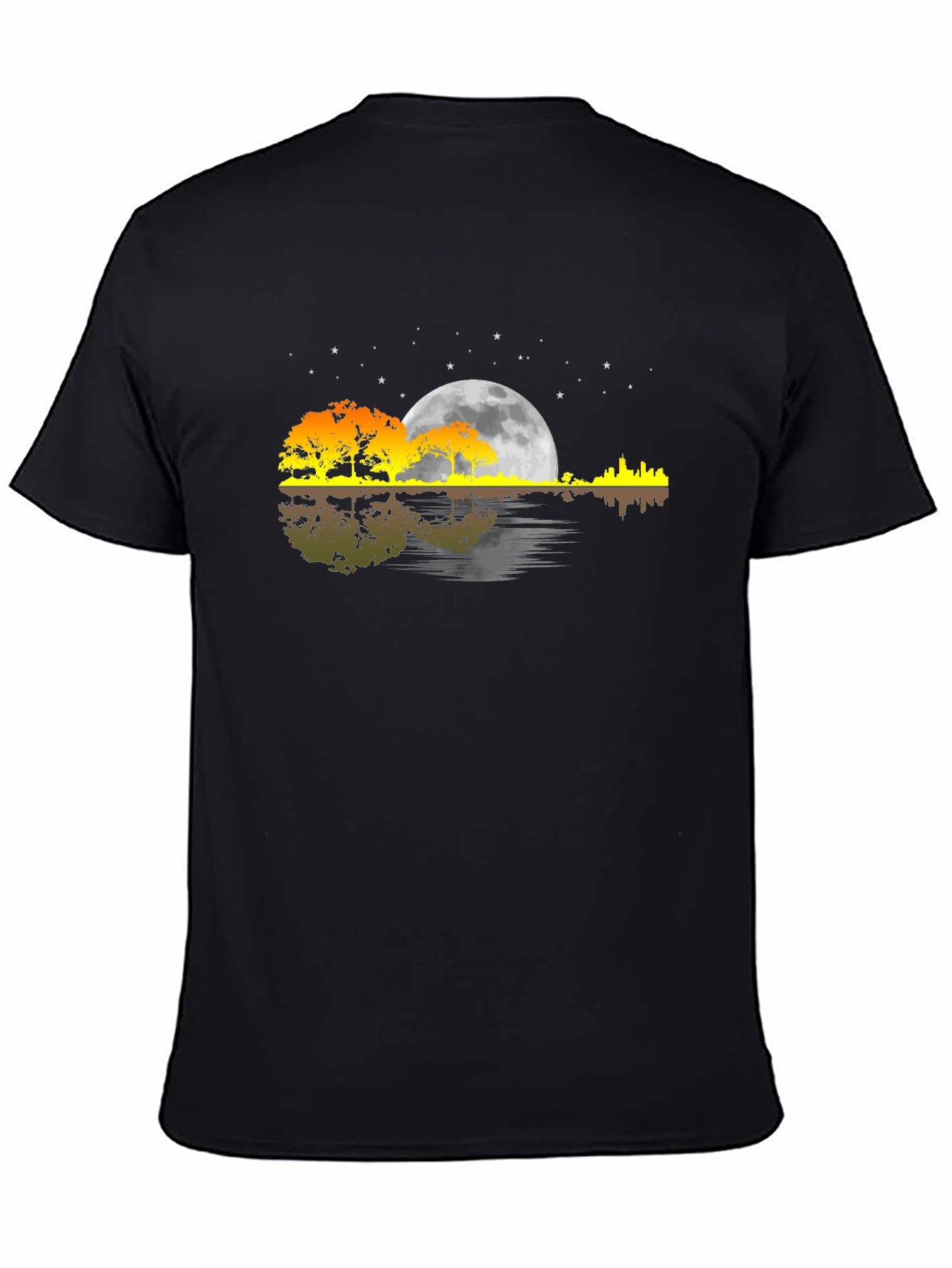 Sunset Guitar Graphic Tee