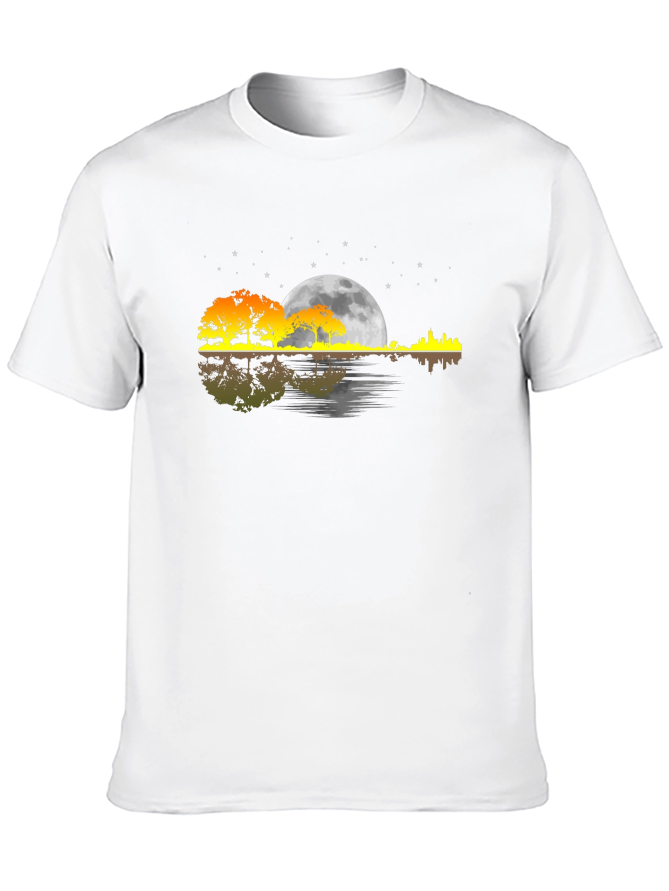 Sunset Guitar Graphic Tee