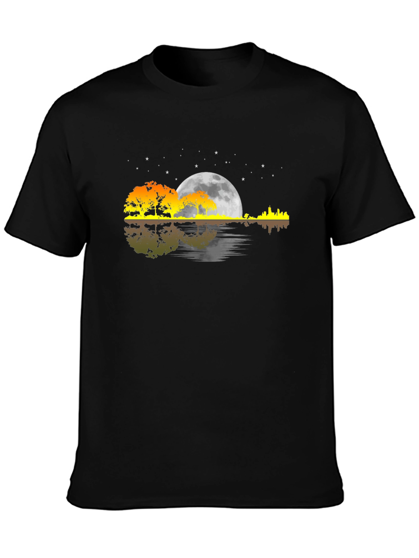 Sunset Guitar Graphic Tee