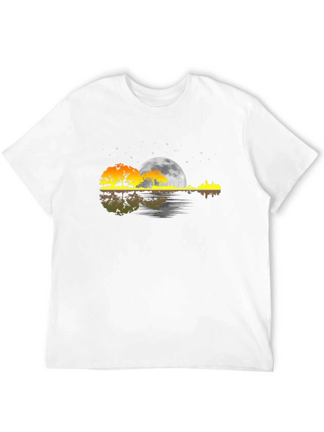 Sunset Guitar Graphic Tee