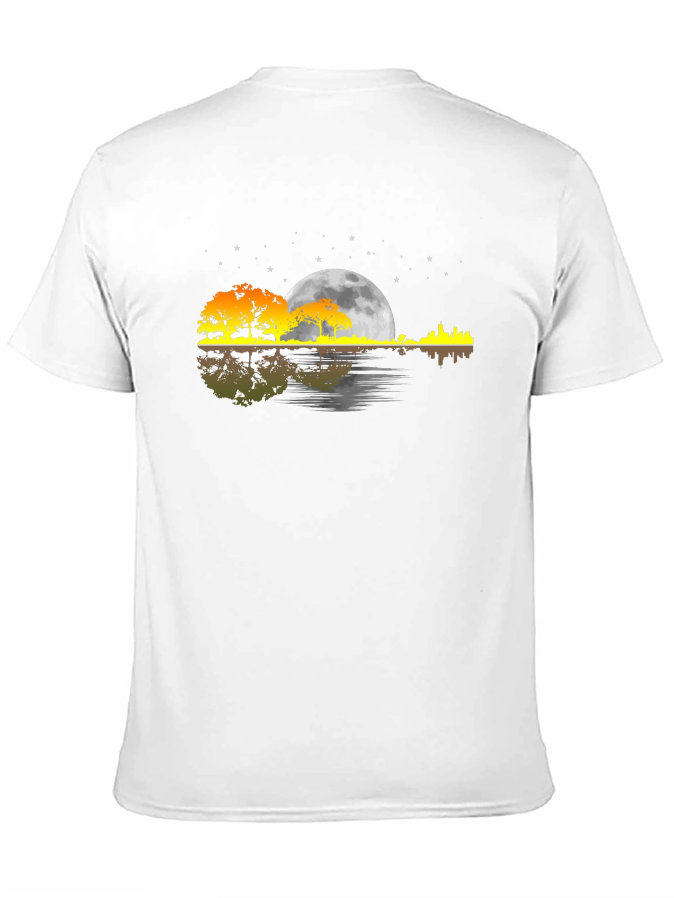 Sunset Guitar Graphic Tee