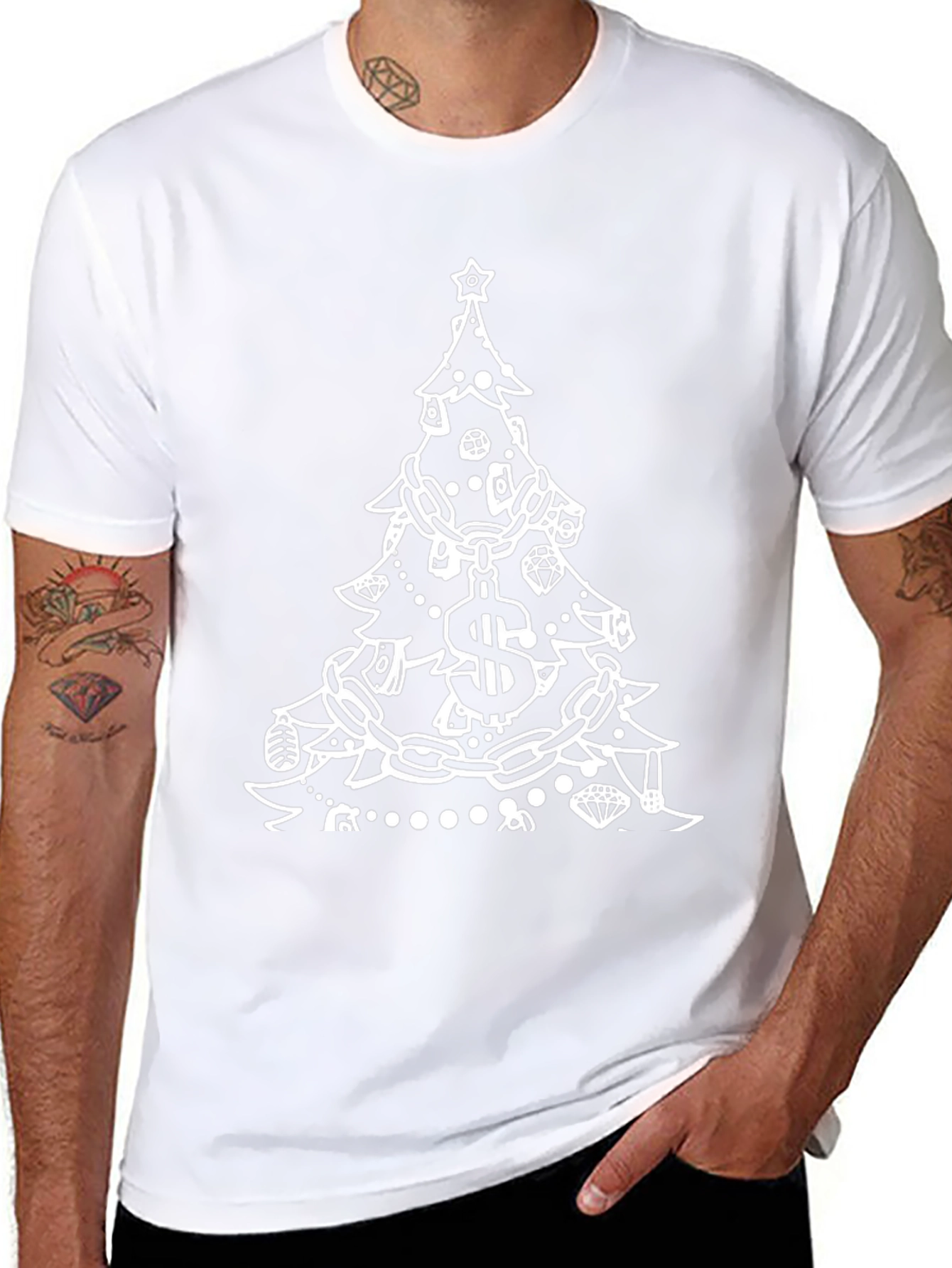 Money Tree Graphic Tee - Black