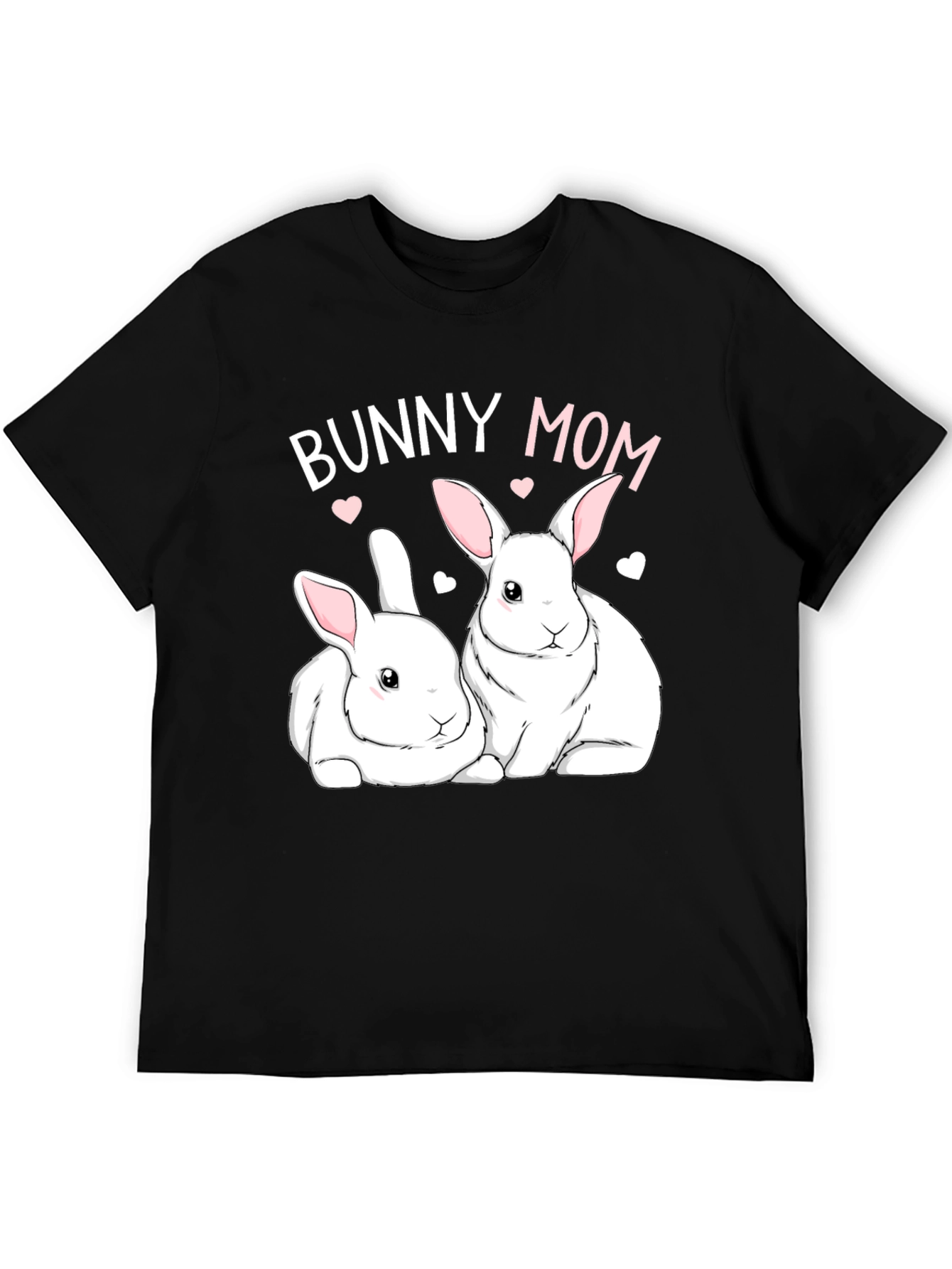Bunny Mom T-Shirt - Cute Rabbit Graphic Tee