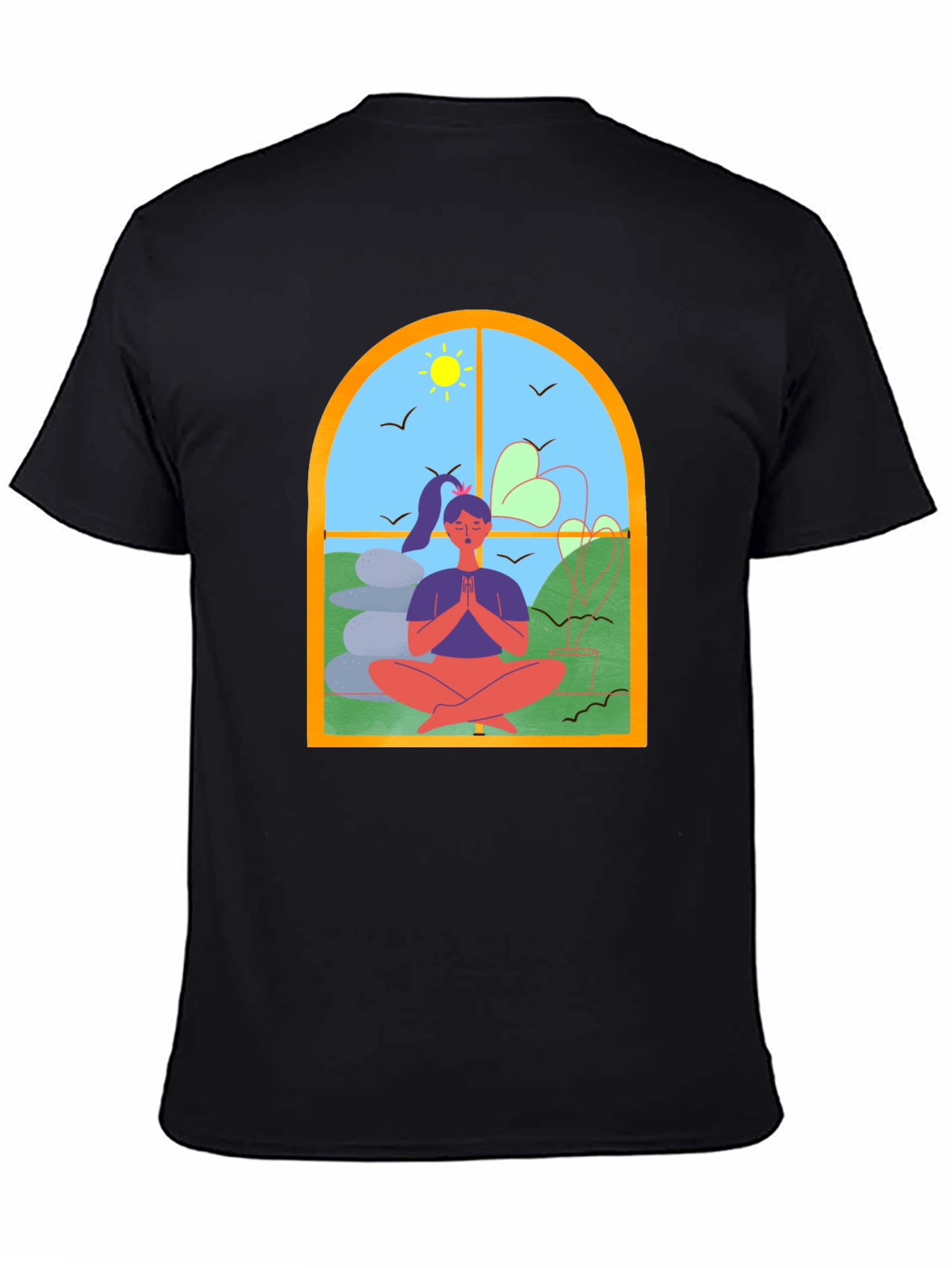 Meditative Window T-Shirt