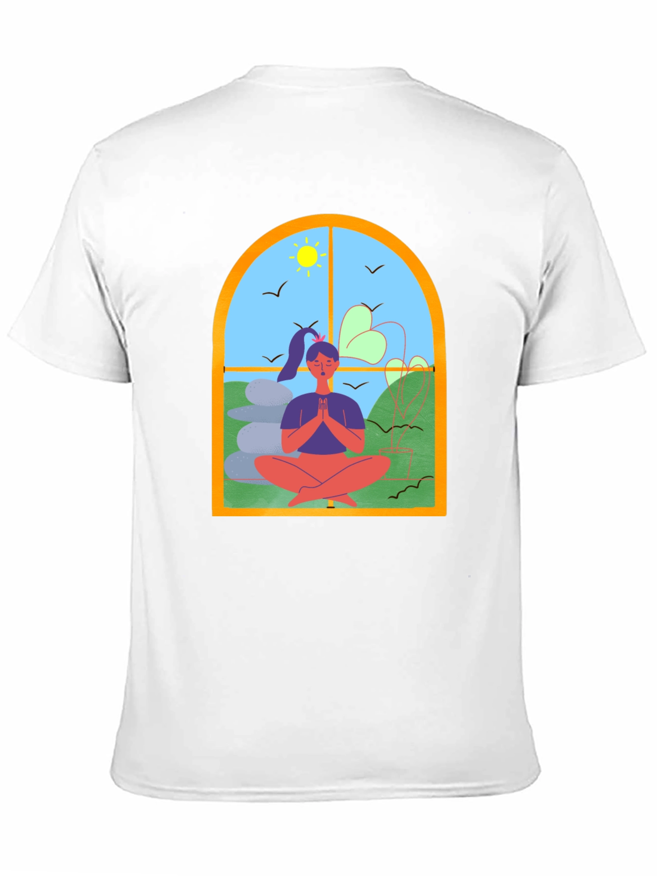 Meditative Window T-Shirt