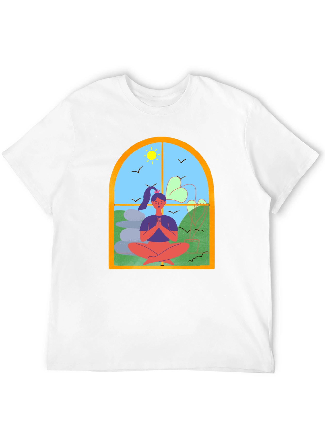 Meditative Window T-Shirt