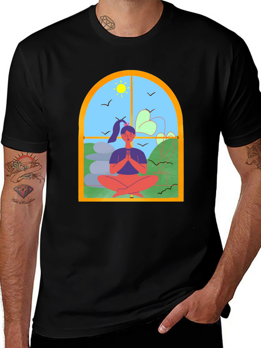 Meditative Window T-Shirt